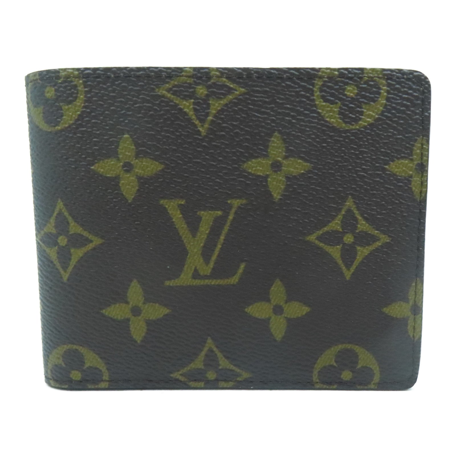 LOUIS VUITTON Monogram Multiple Wallet钱包啡色
