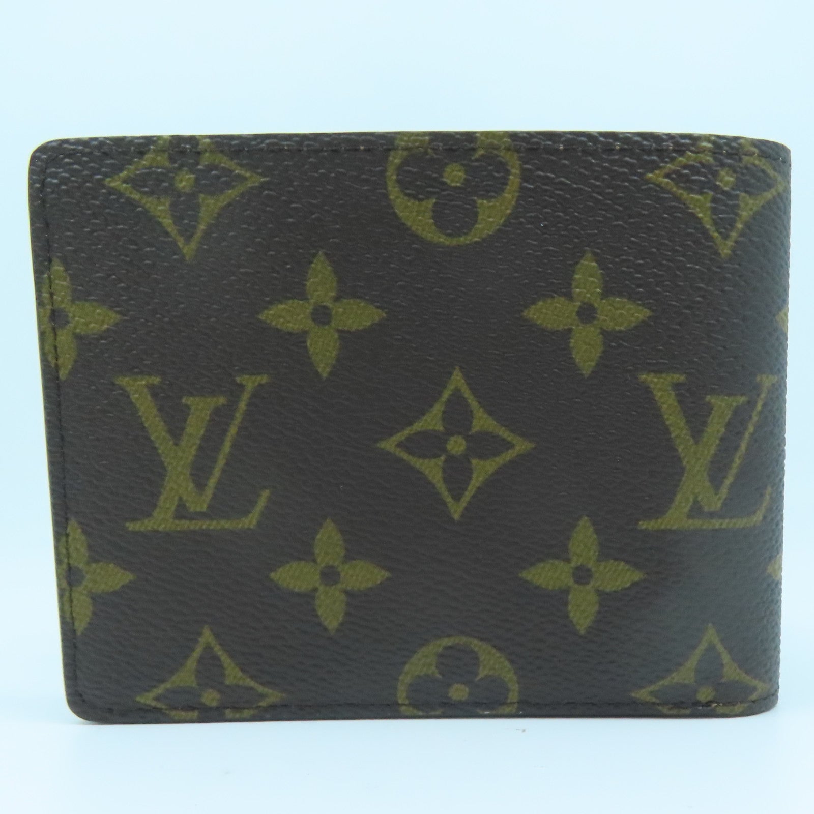 LOUIS VUITTON Monogram Multiple Wallet钱包啡色