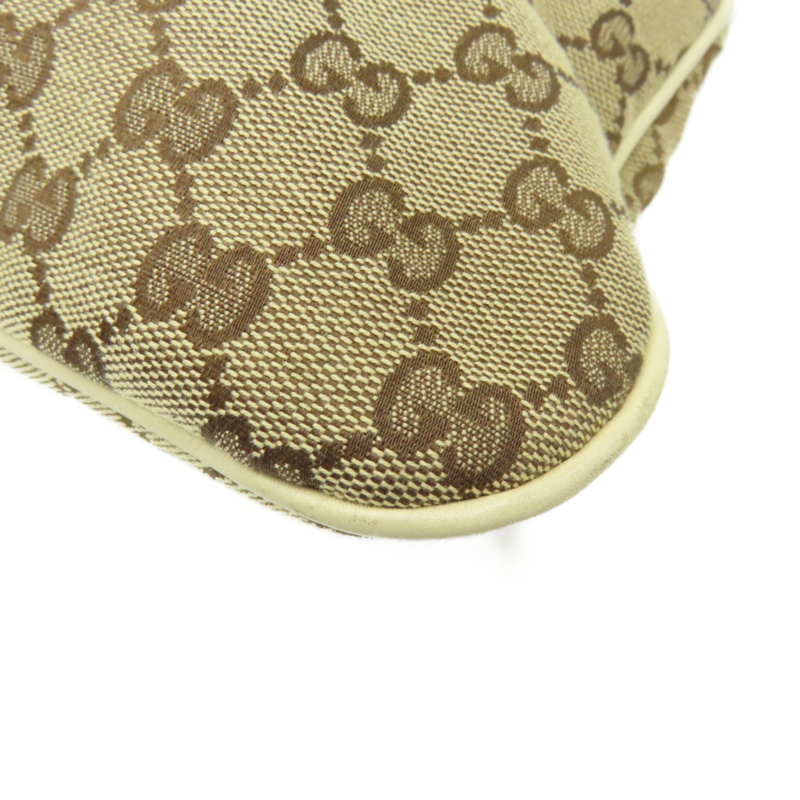 GUCCI GG帆布Shoulder Bag肩背袋啡色/米白色