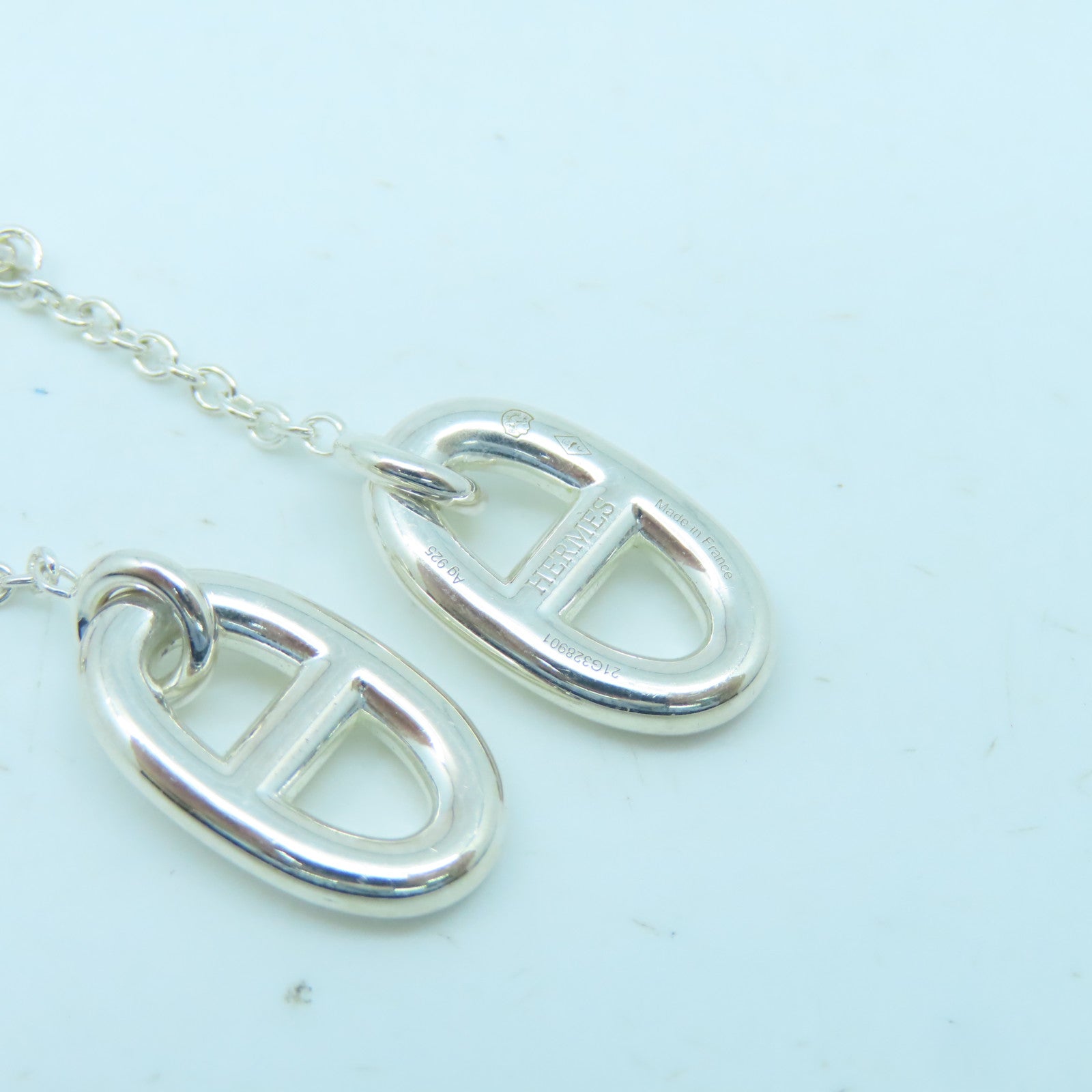 HERMES 925纯银Farandole Earrings耳环