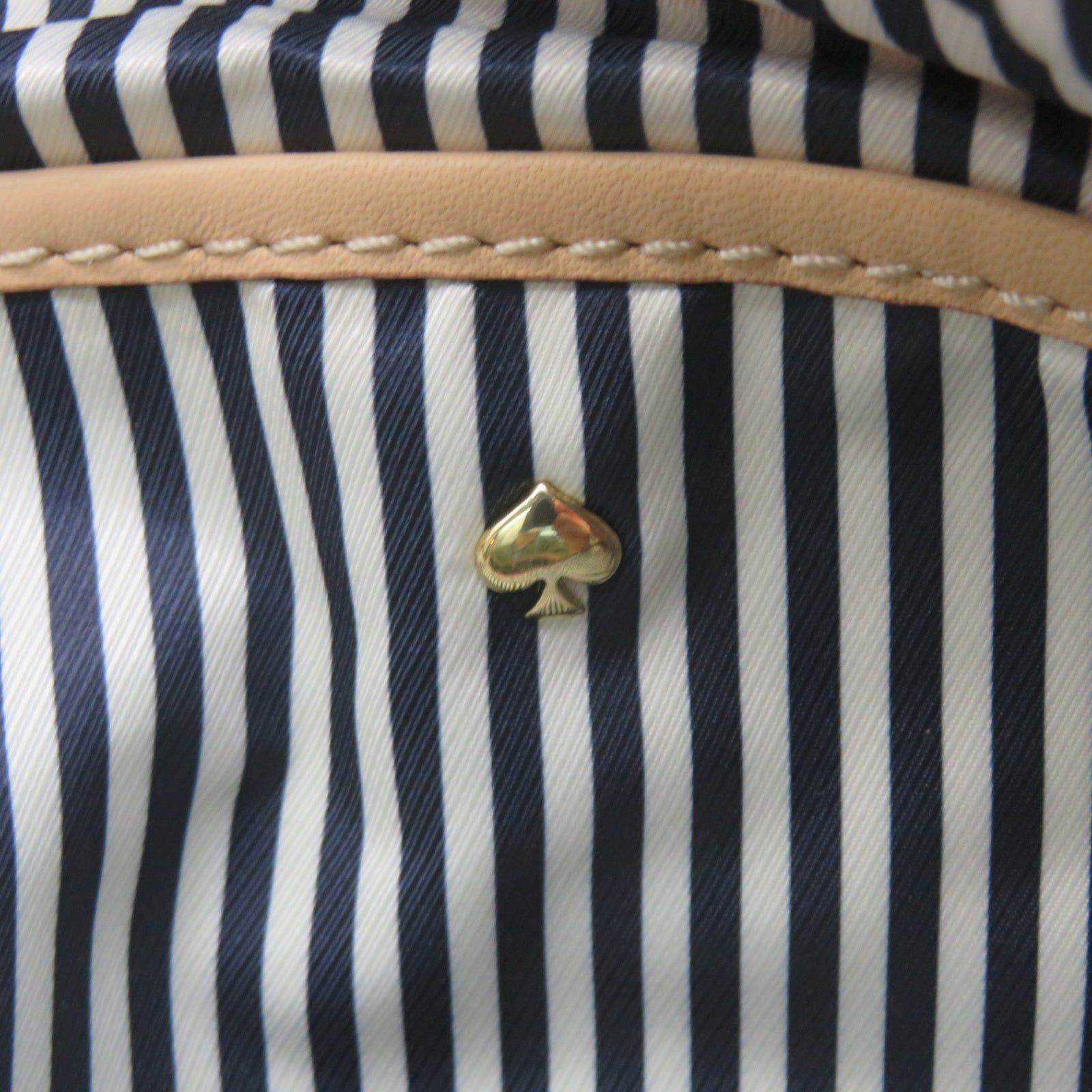 Kate Spade [Sharp Discount] Canvas Shoulder Bag Gold Buckle Shoulder Bag Pink
