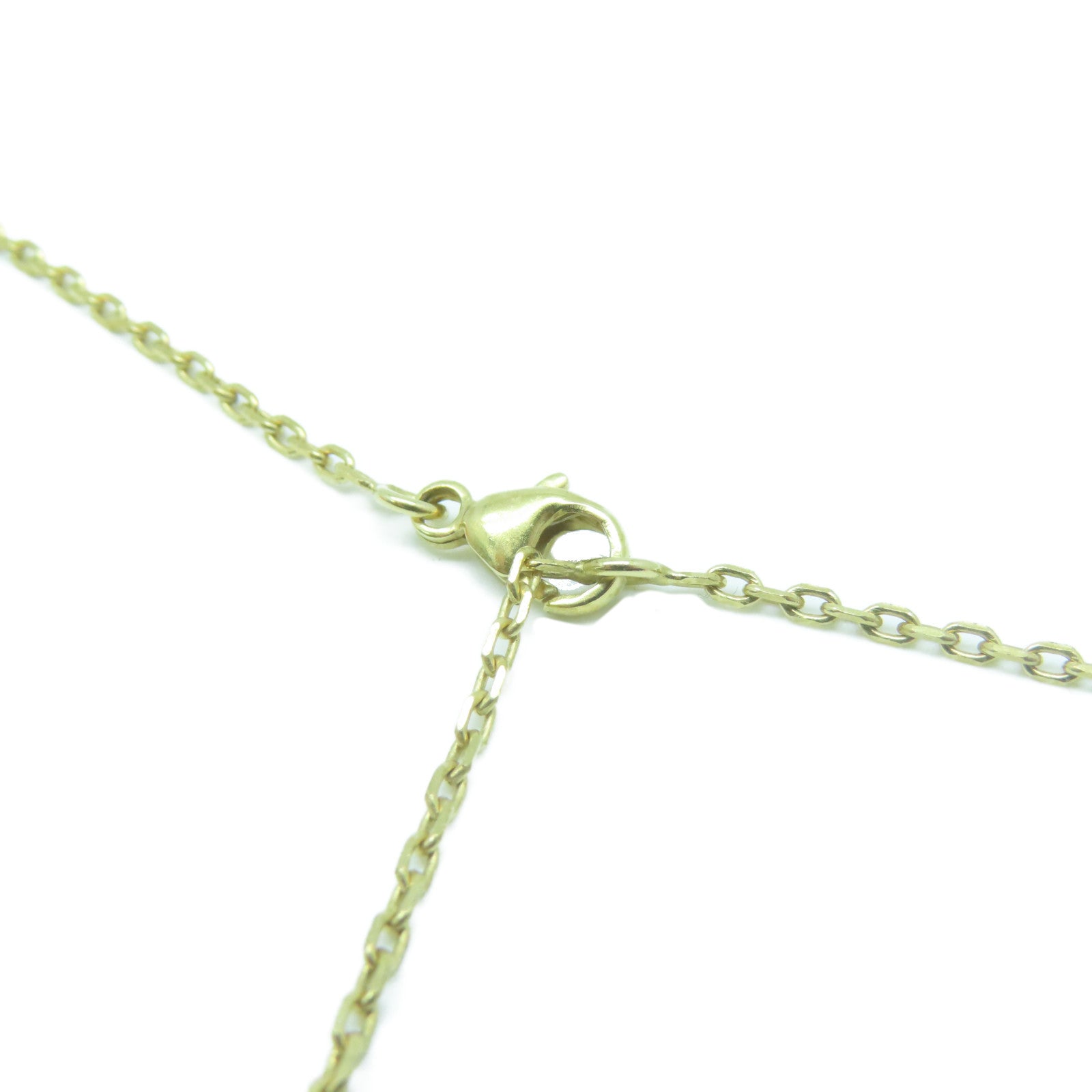 HERMES 金屬Eileen Necklace項鍊紅色/金色
