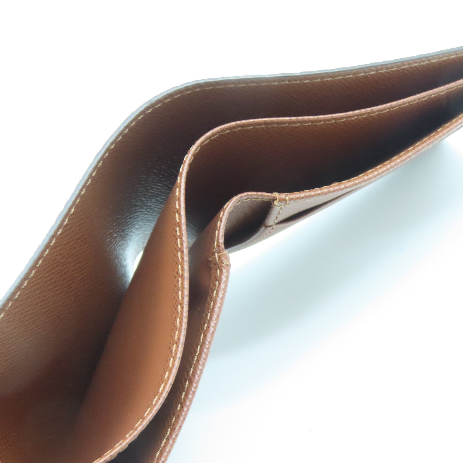LOUIS VUITTON Monogram Multiple Wallet钱包啡色