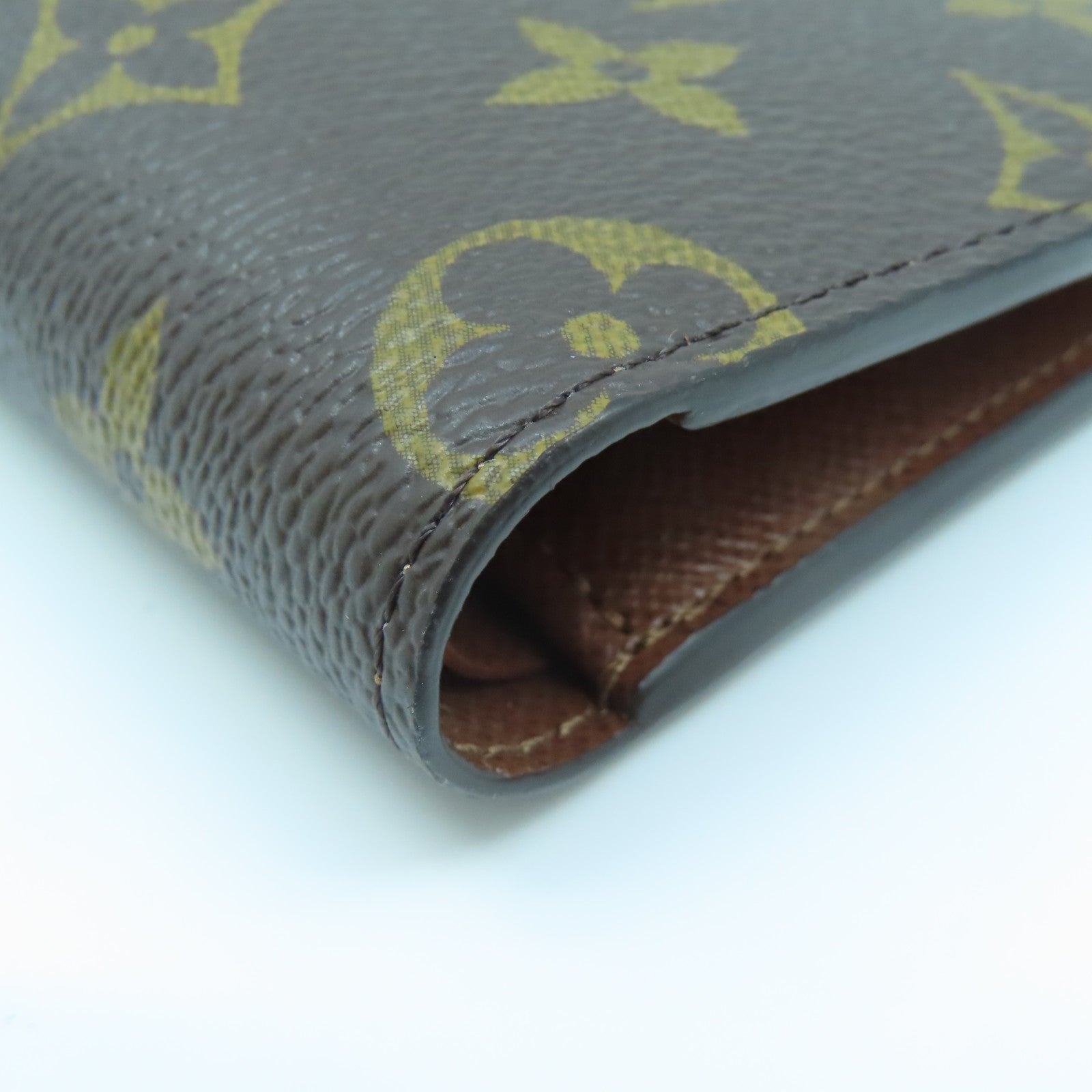 LOUIS VUITTON Monogram Multiple Wallet钱包啡色