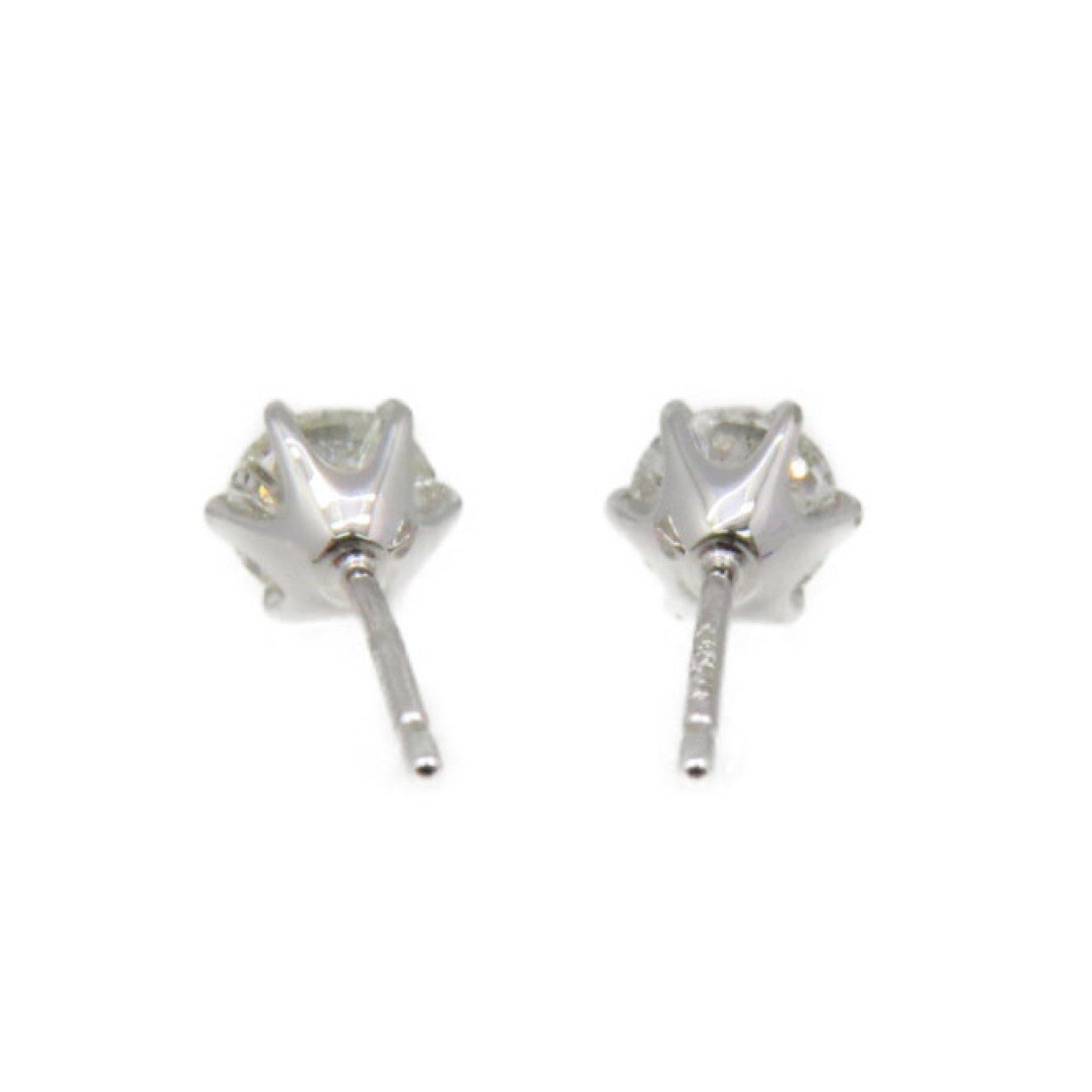 JEWELRY 18K白金/1.0ct钻石Diamond Earrings耳环