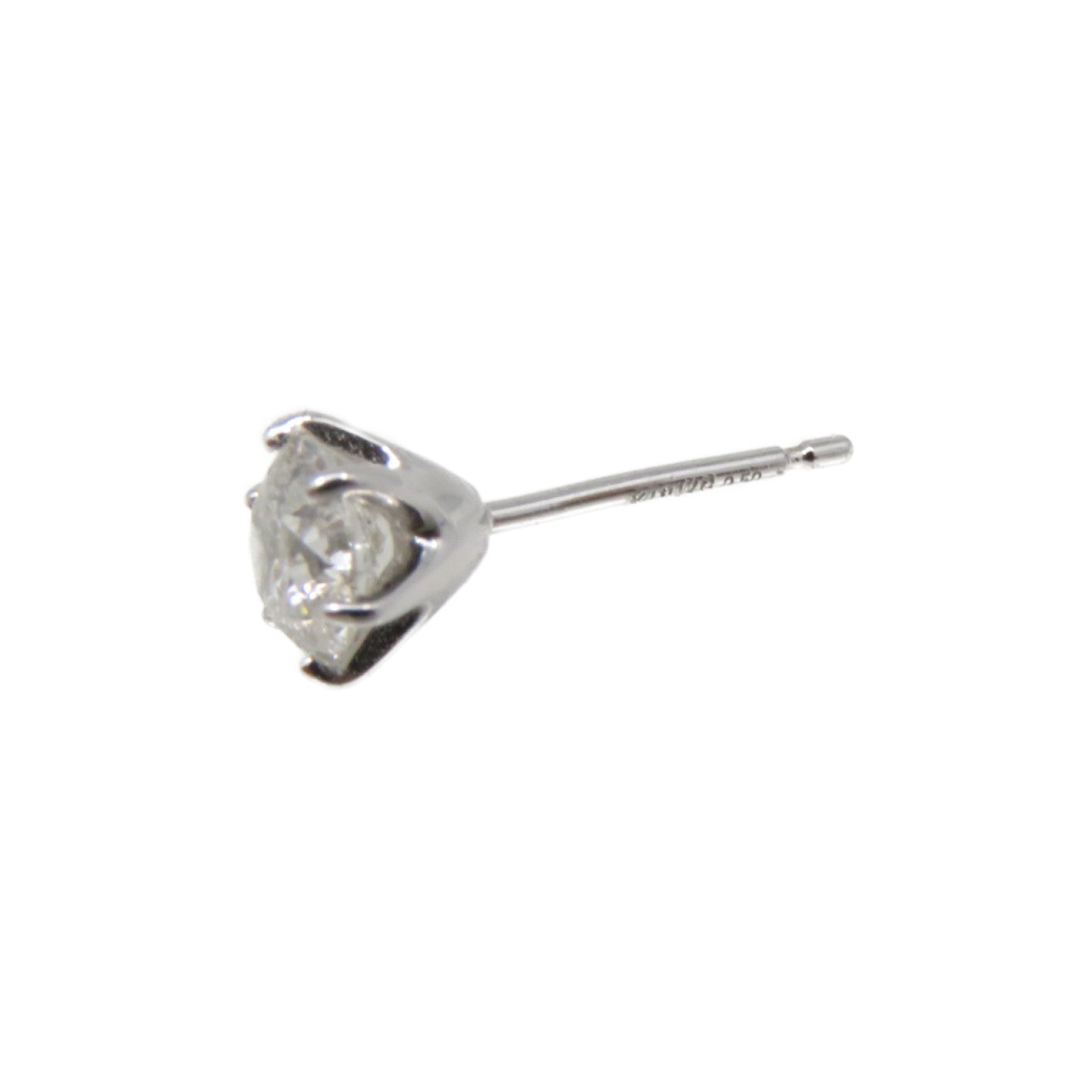 JEWELRY 18K白金/1.0ct钻石Diamond Earrings耳环