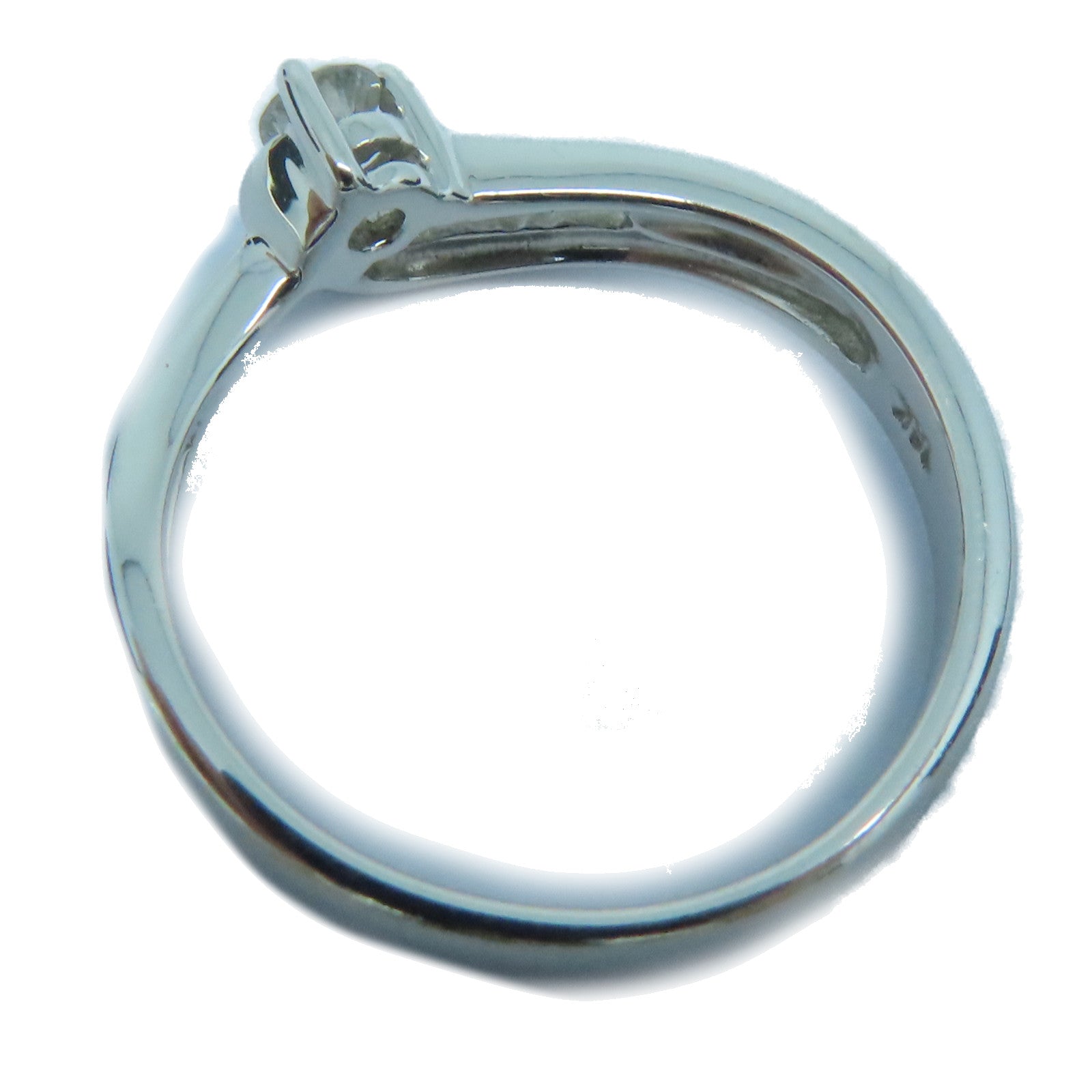 JEWELRY 【激減優惠】18K白金Diamond Ring鑽石戒指US#6