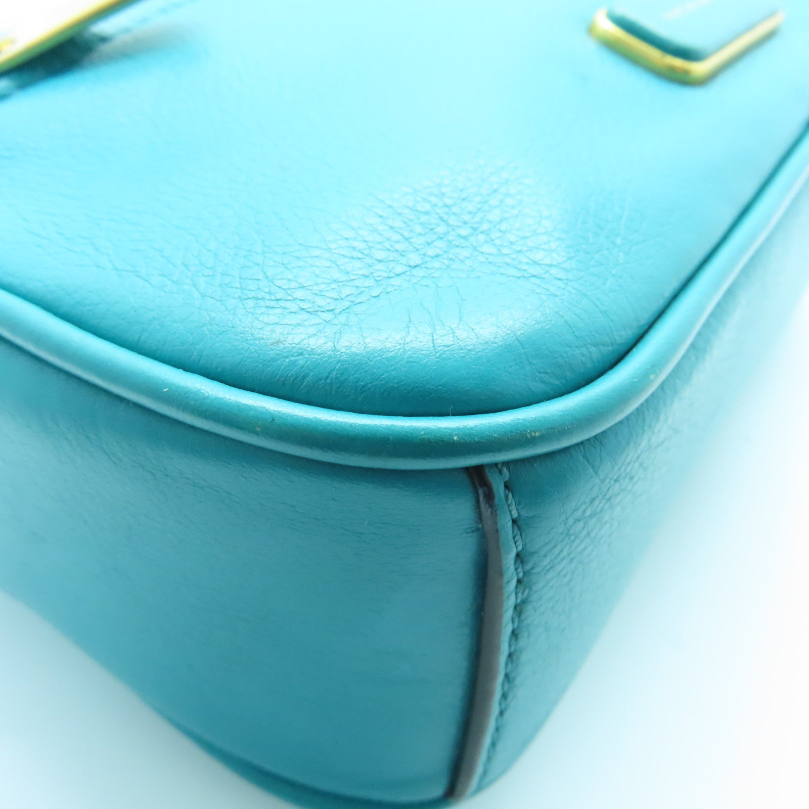 MARC BY MARC JACOBS 牛皮皮革Shoulder Bag金扣肩背袋绿色