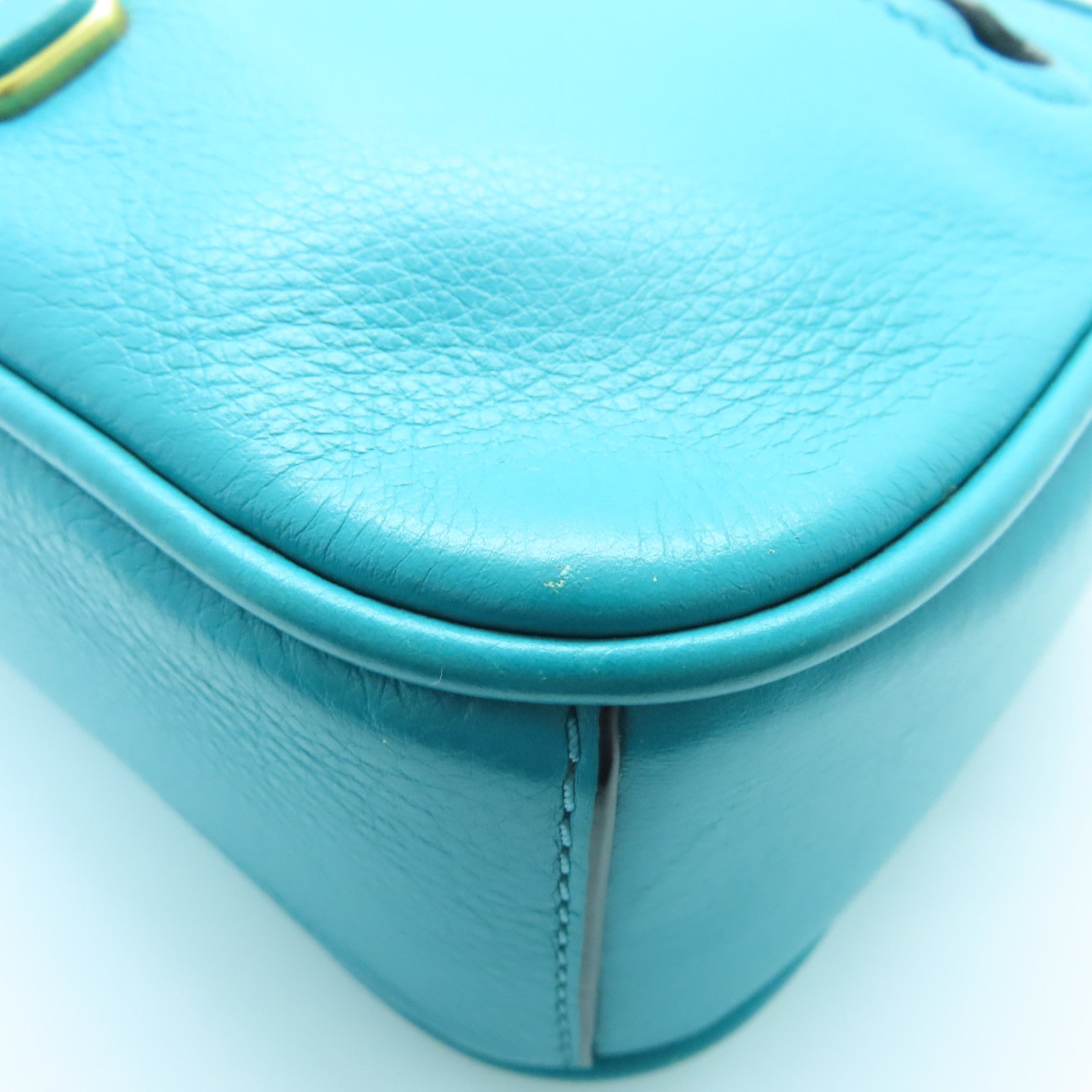 MARC BY MARC JACOBS 牛皮皮革Shoulder Bag金扣肩背袋绿色