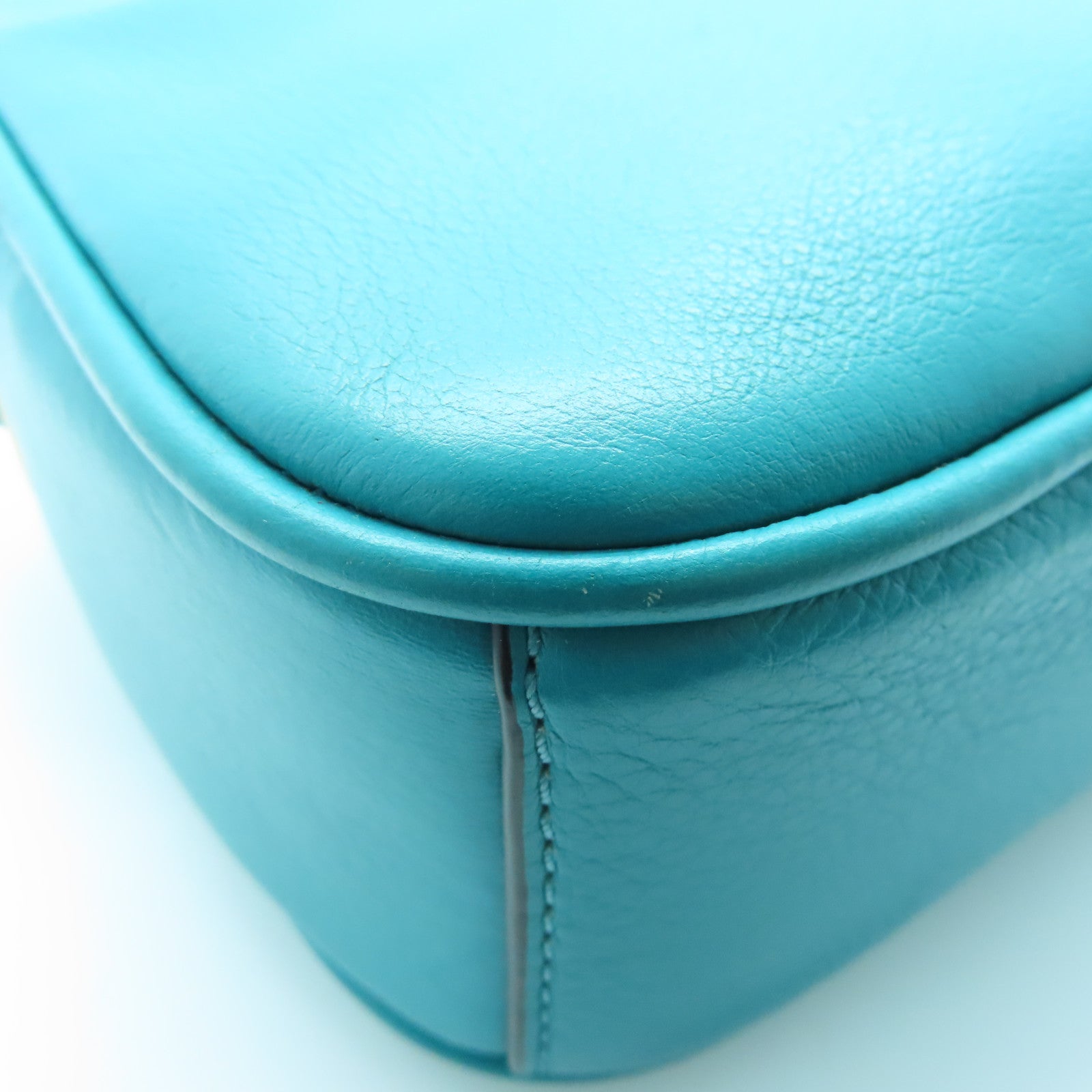MARC BY MARC JACOBS 牛皮皮革Shoulder Bag金扣肩背袋绿色