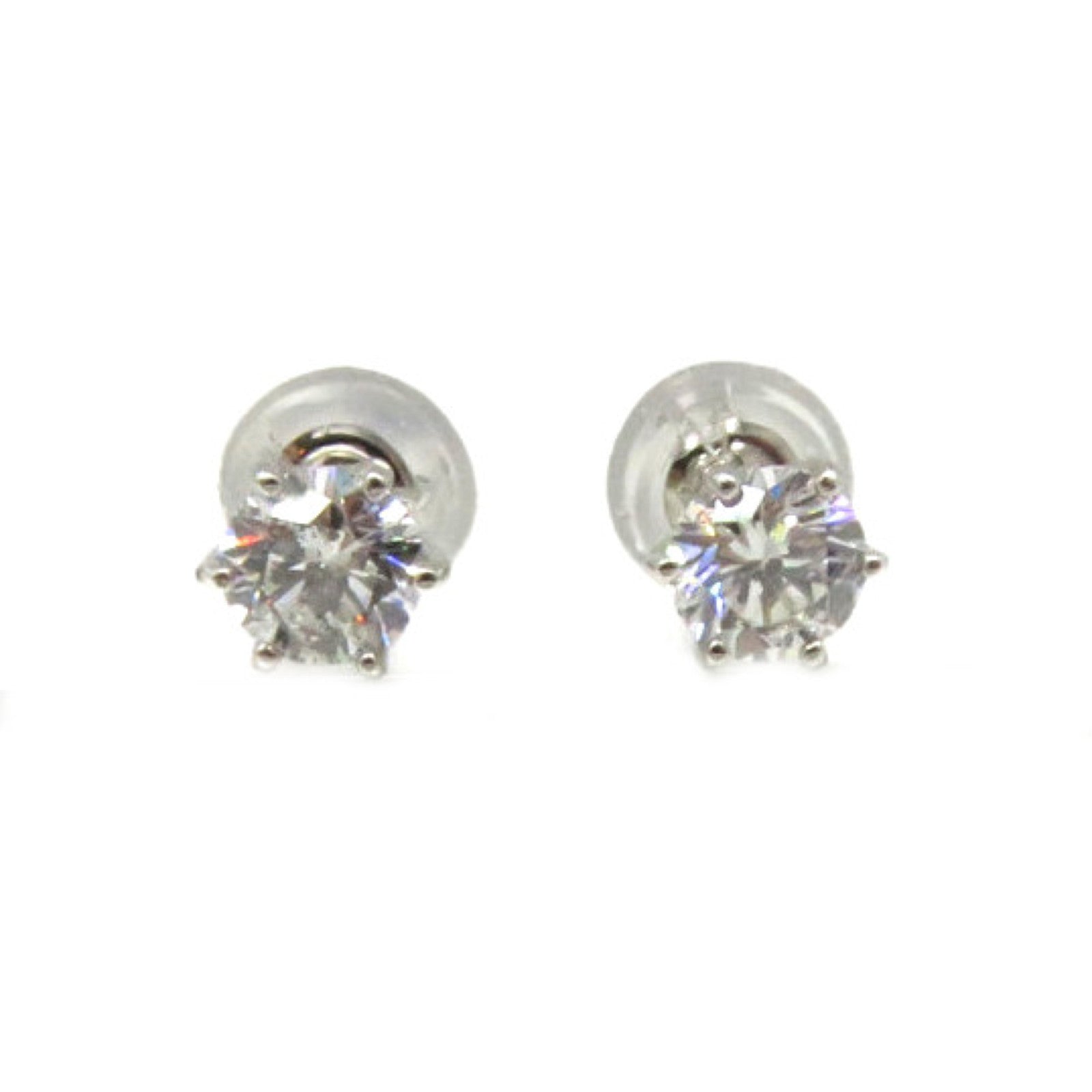 JEWELRY 【激減優惠】PT900鉑金/ 0.50ct鑽石Diamond Earrings耳環
