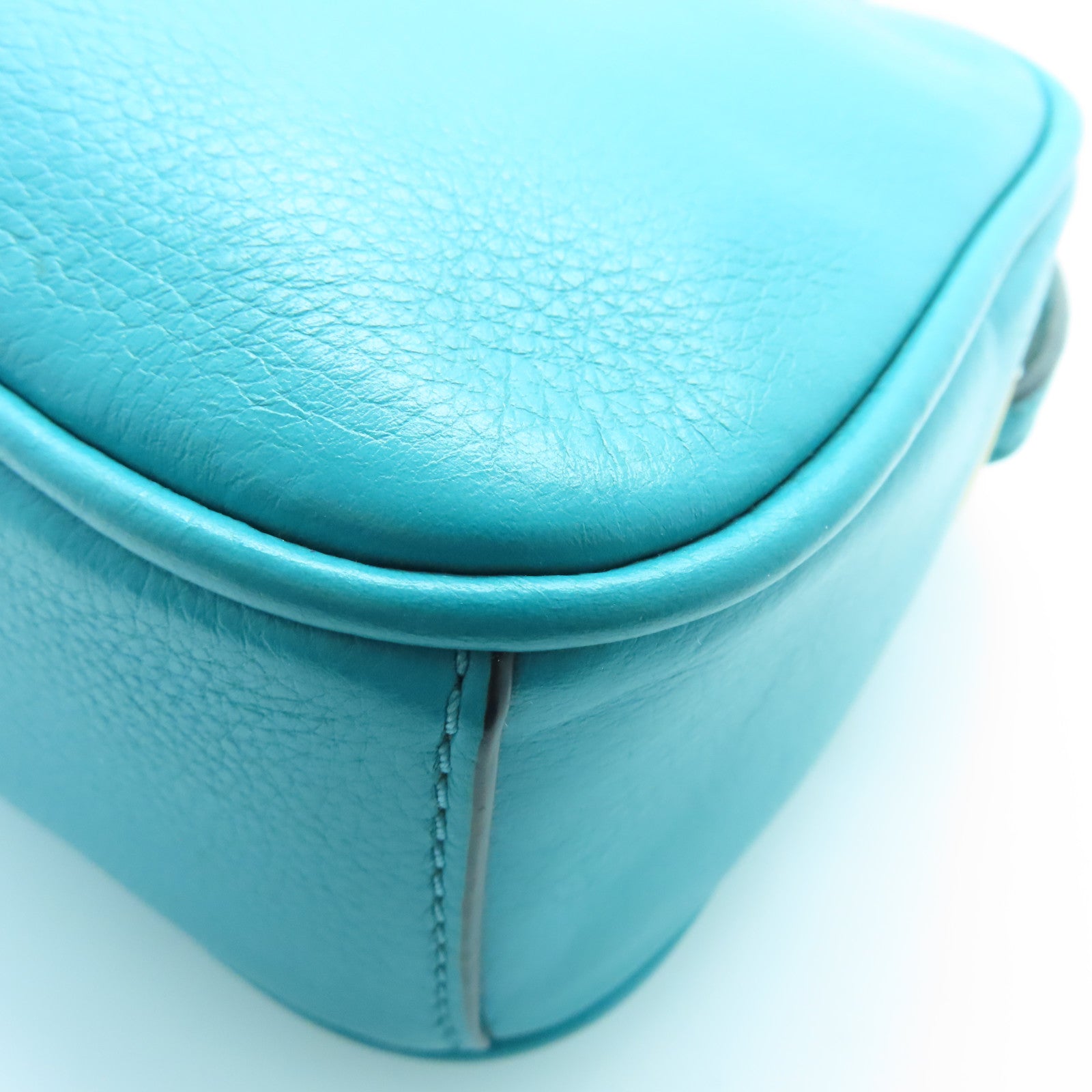 MARC BY MARC JACOBS 牛皮皮革Shoulder Bag金扣肩背袋绿色