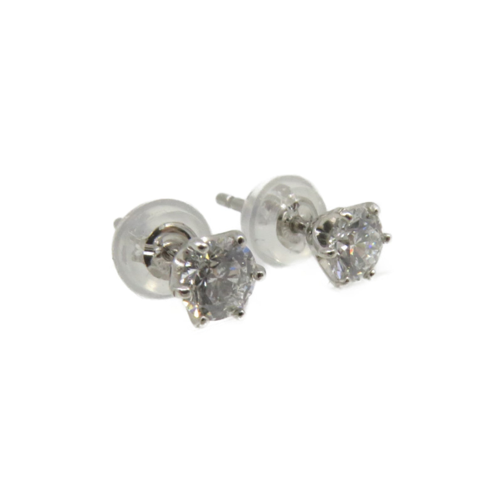 JEWELRY 【激減優惠】PT900鉑金/ 0.50ct鑽石Diamond Earrings耳環