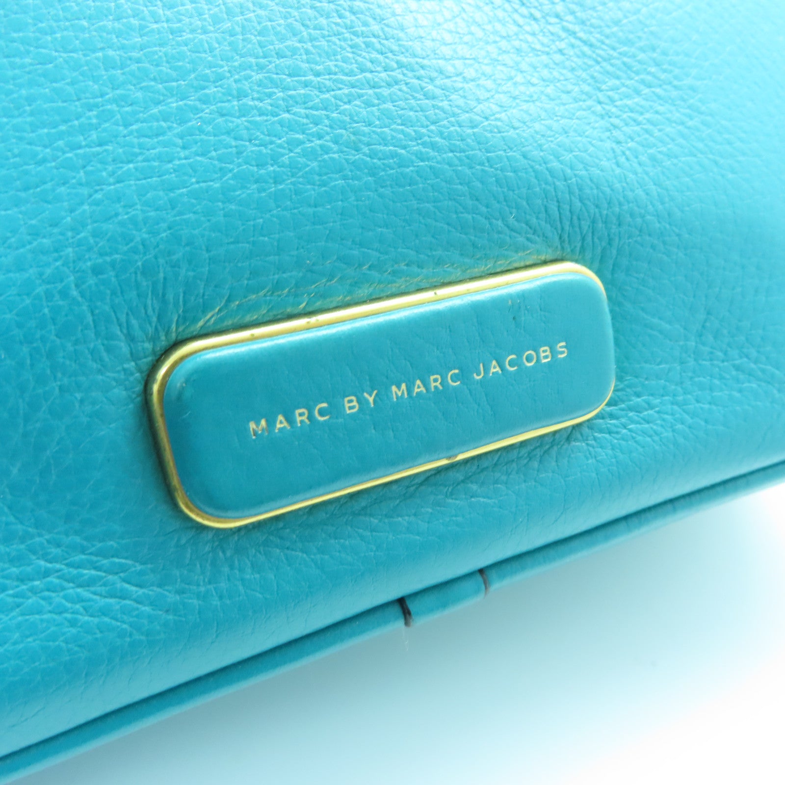 MARC BY MARC JACOBS 牛皮皮革Shoulder Bag金扣肩背袋绿色