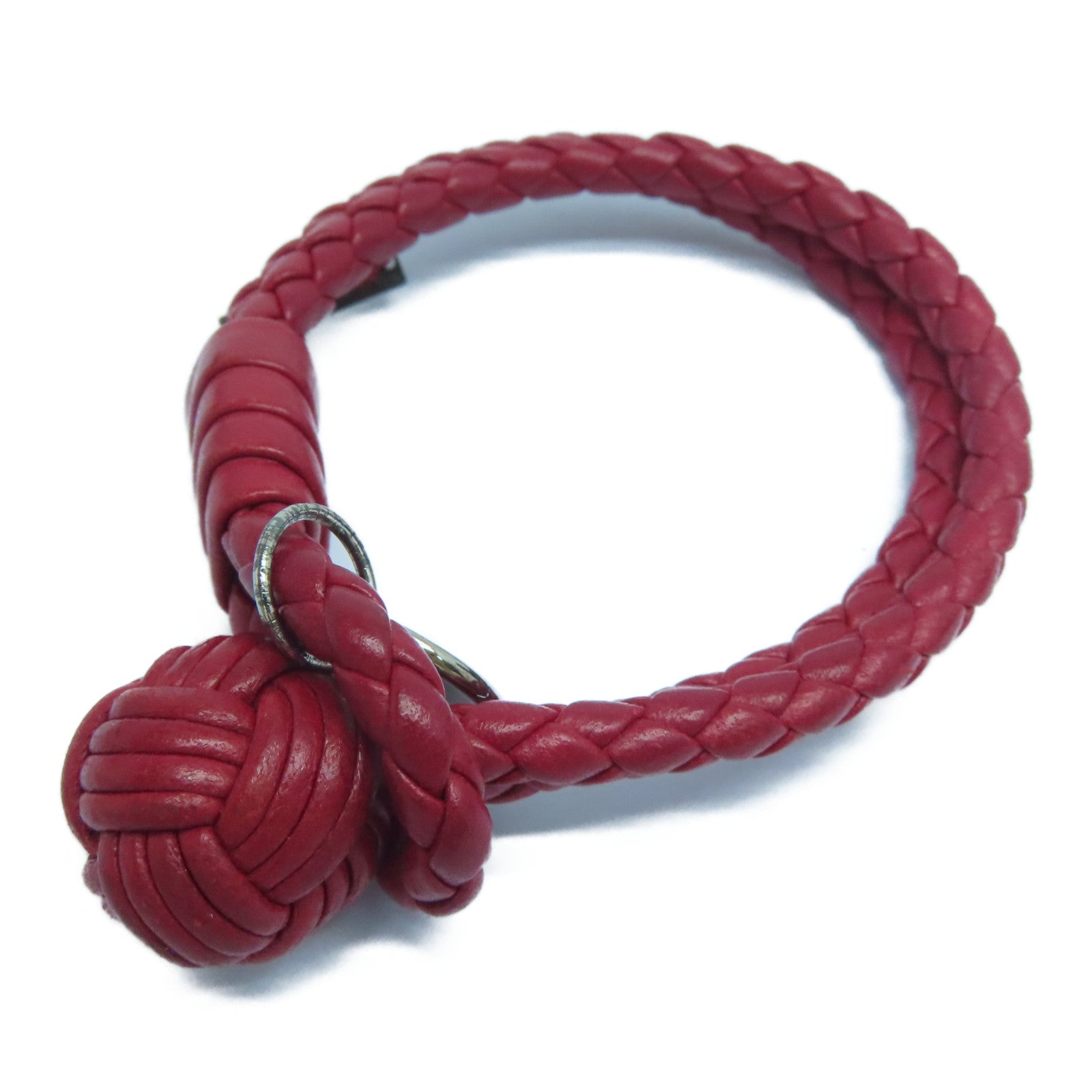 BOTTEGA VENETA 牛皮皮革Bracelet手链红色