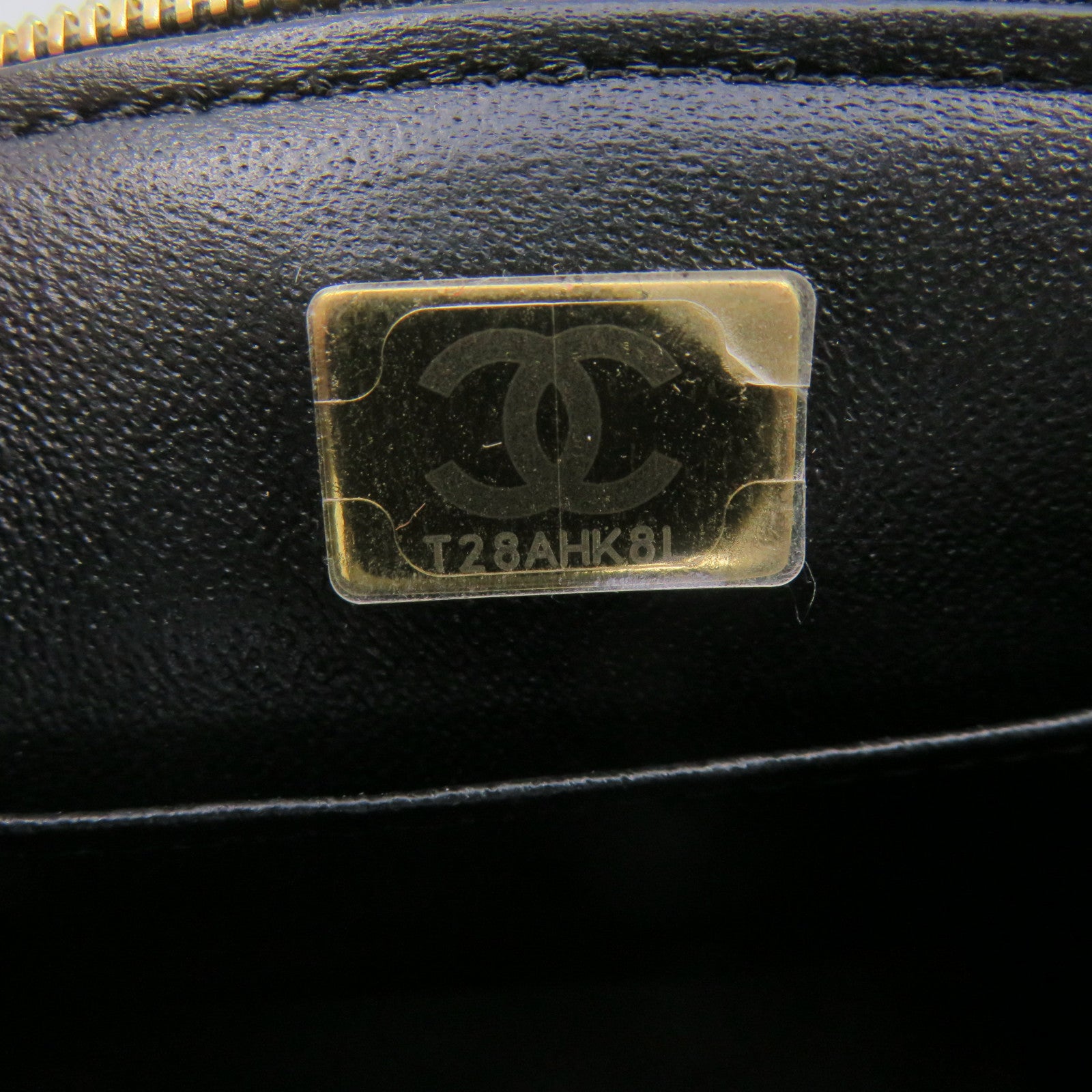 CHANEL 【激減優惠】菱格羊皮皮革金扣Small Vanity Case 2way Shoulder Bag鏈帶手挽肩背兩用袋黑色