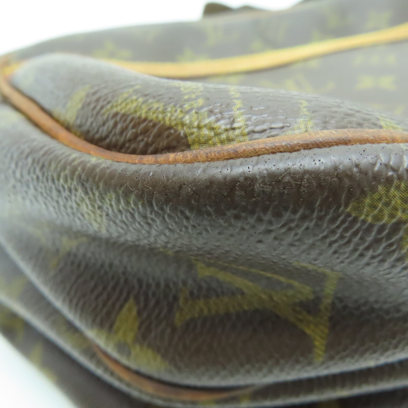 LOUIS VUITTON 【激減優惠】Monogram Reporter金扣肩背袋棕色