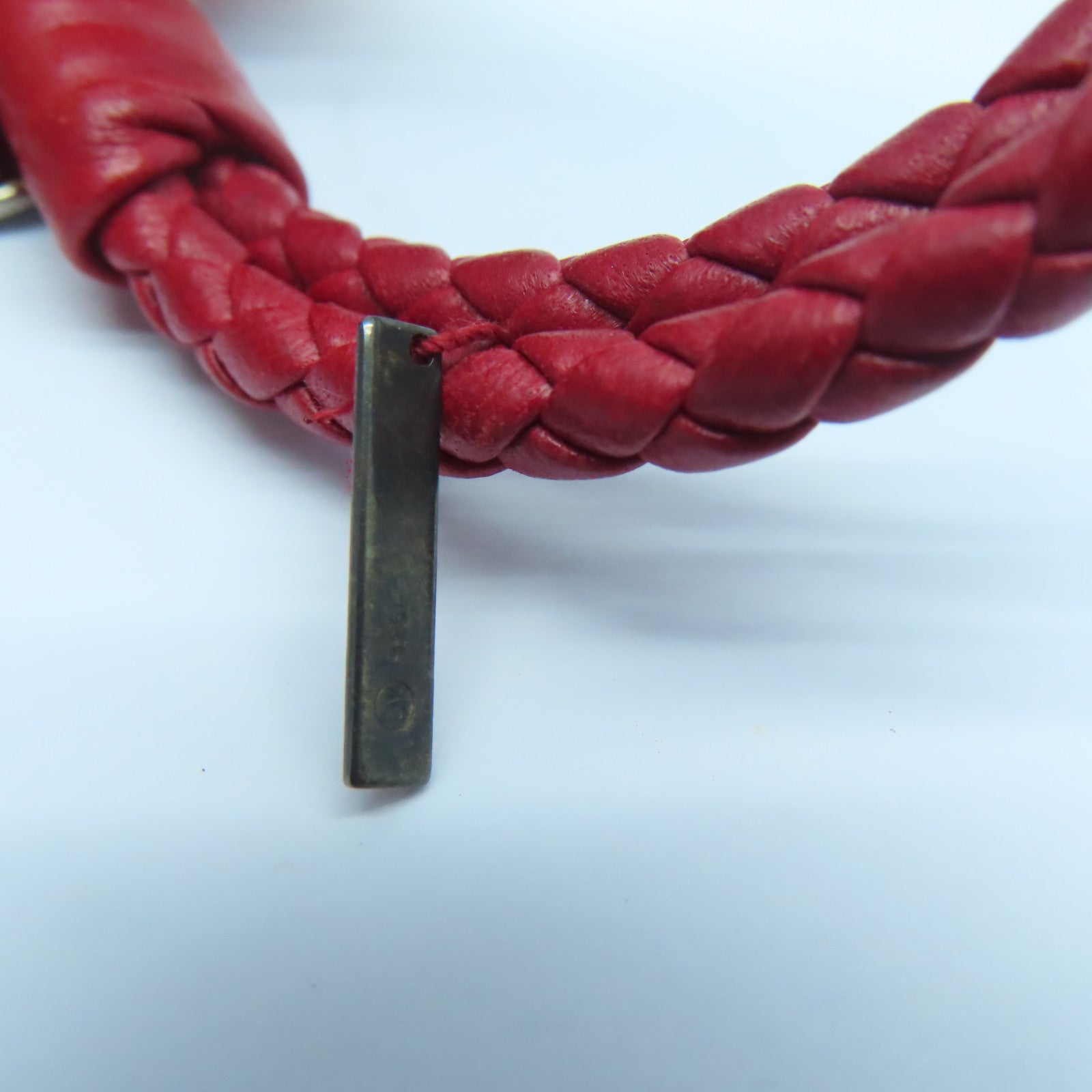 BOTTEGA VENETA 牛皮皮革Bracelet手链红色