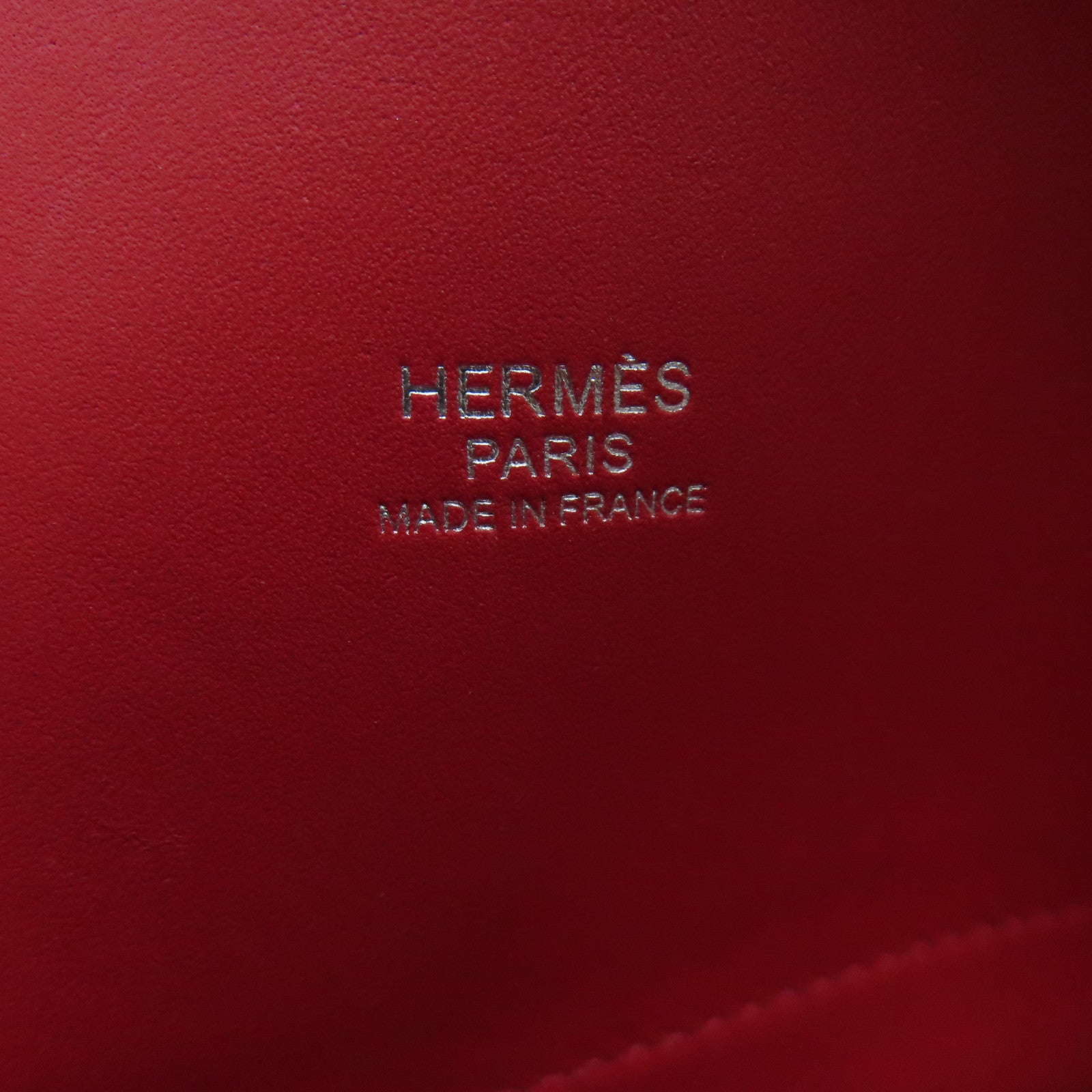 HERMES 【激減優惠】Epsom皮革Bolide 27 Hand Bag銀扣手挽袋紅色