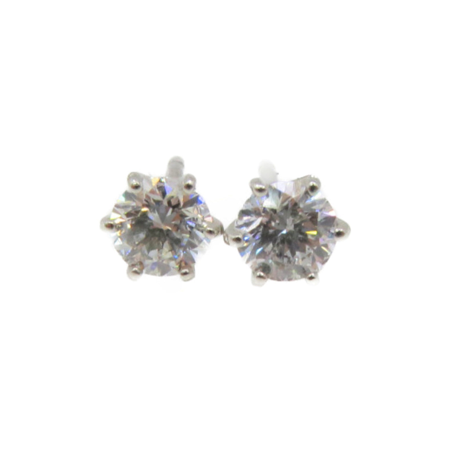 JEWELRY 【激減優惠】PT900鉑金/ 0.50ct鑽石Diamond Earrings耳環