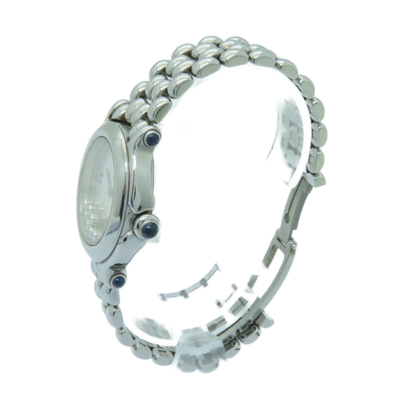 Chopard Happy Diamonds不鏽鋼手錶石英機芯白色