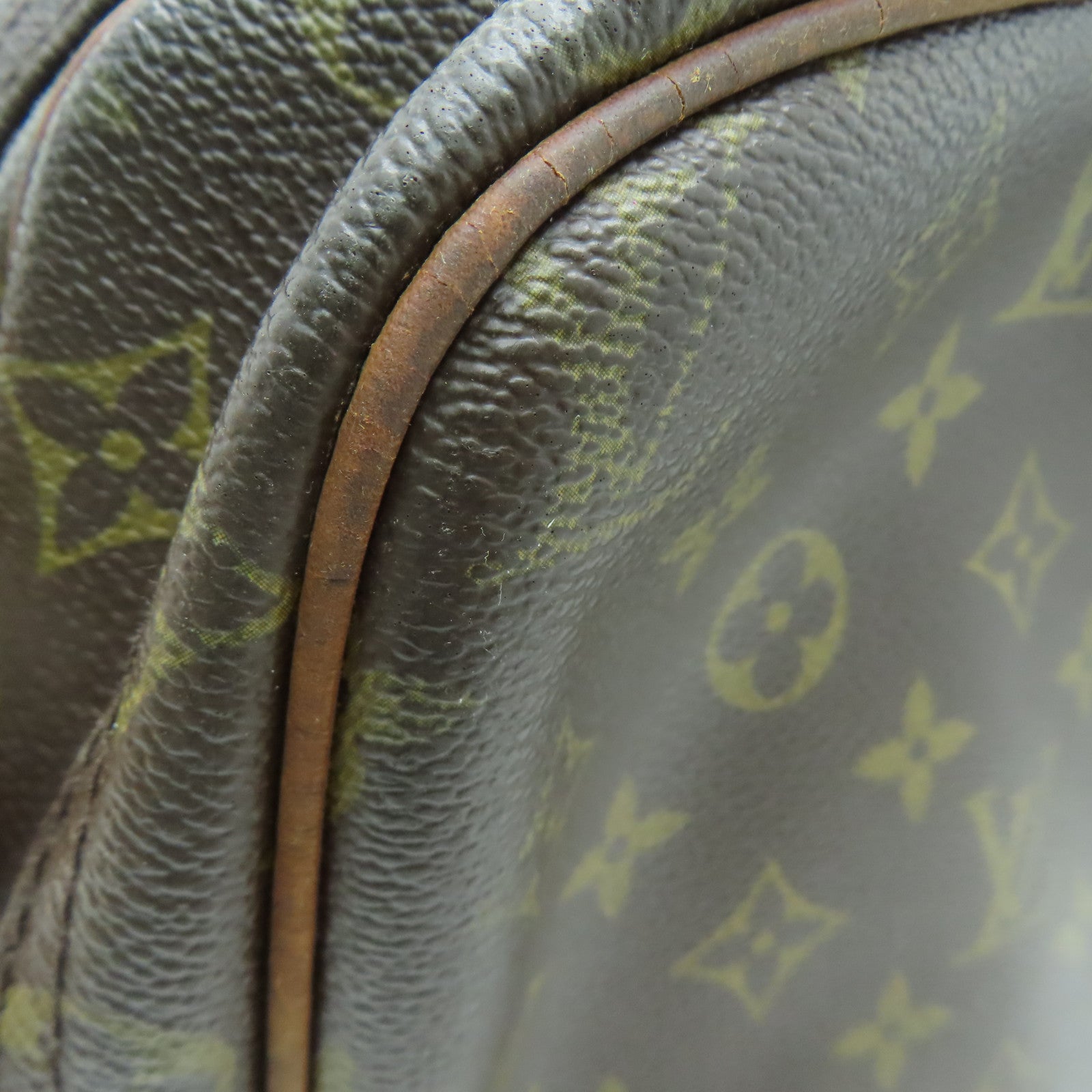 LOUIS VUITTON 【激減優惠】Monogram Reporter金扣肩背袋棕色