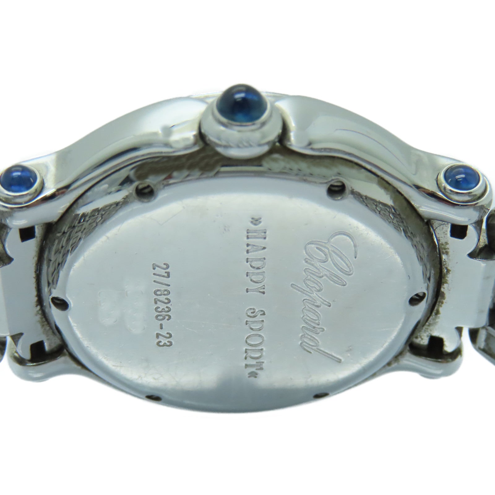 Chopard Happy Diamonds不鏽鋼手錶石英機芯白色