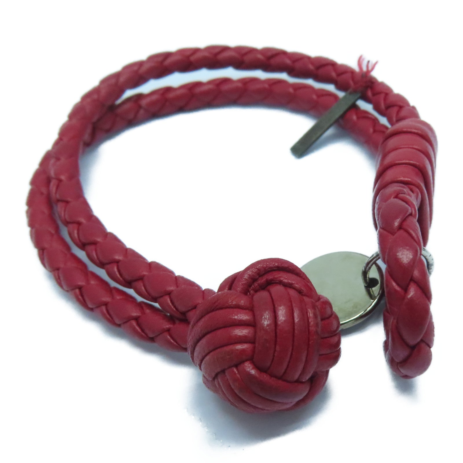 BOTTEGA VENETA 牛皮皮革Bracelet手链红色
