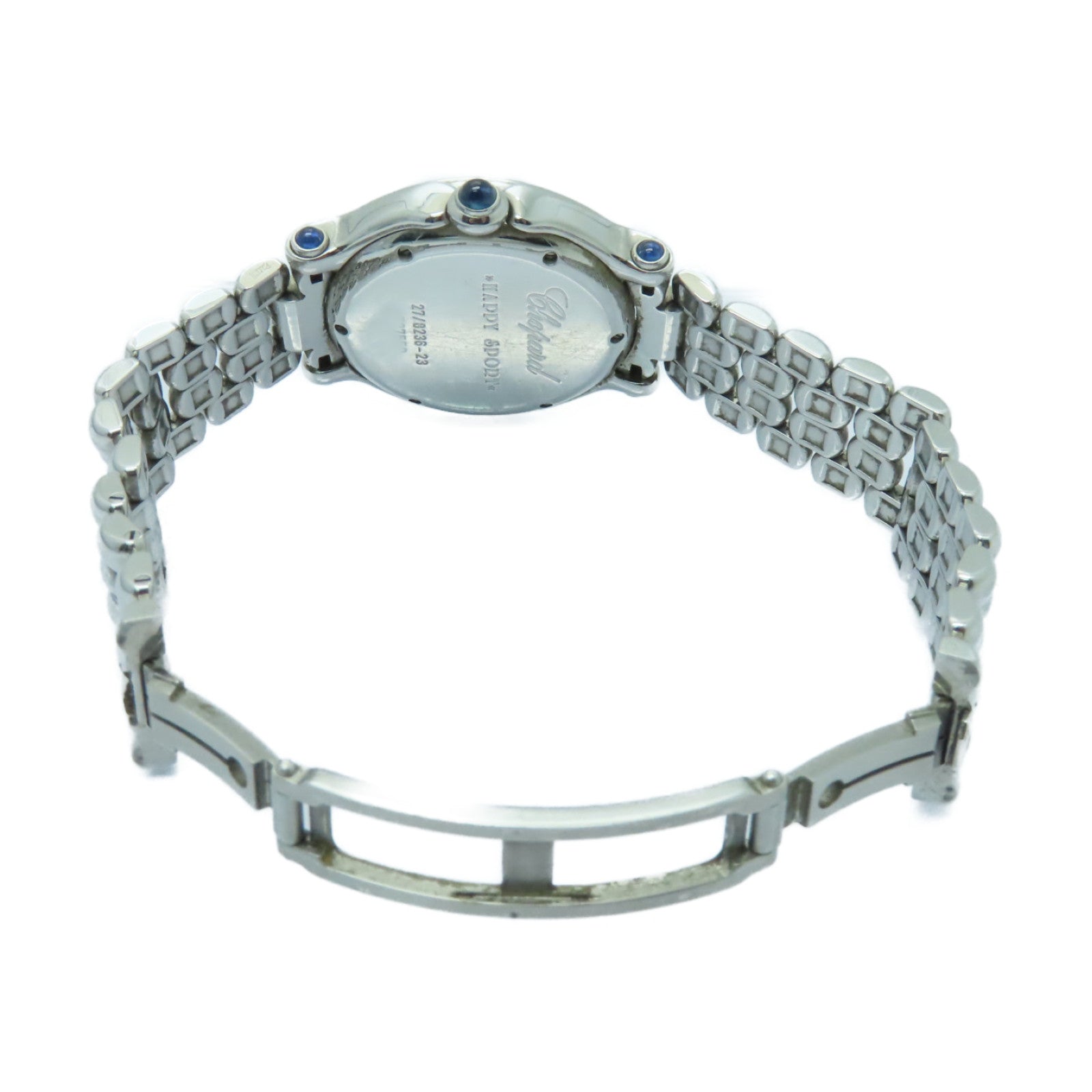 Chopard Happy Diamonds不鏽鋼手錶石英機芯白色