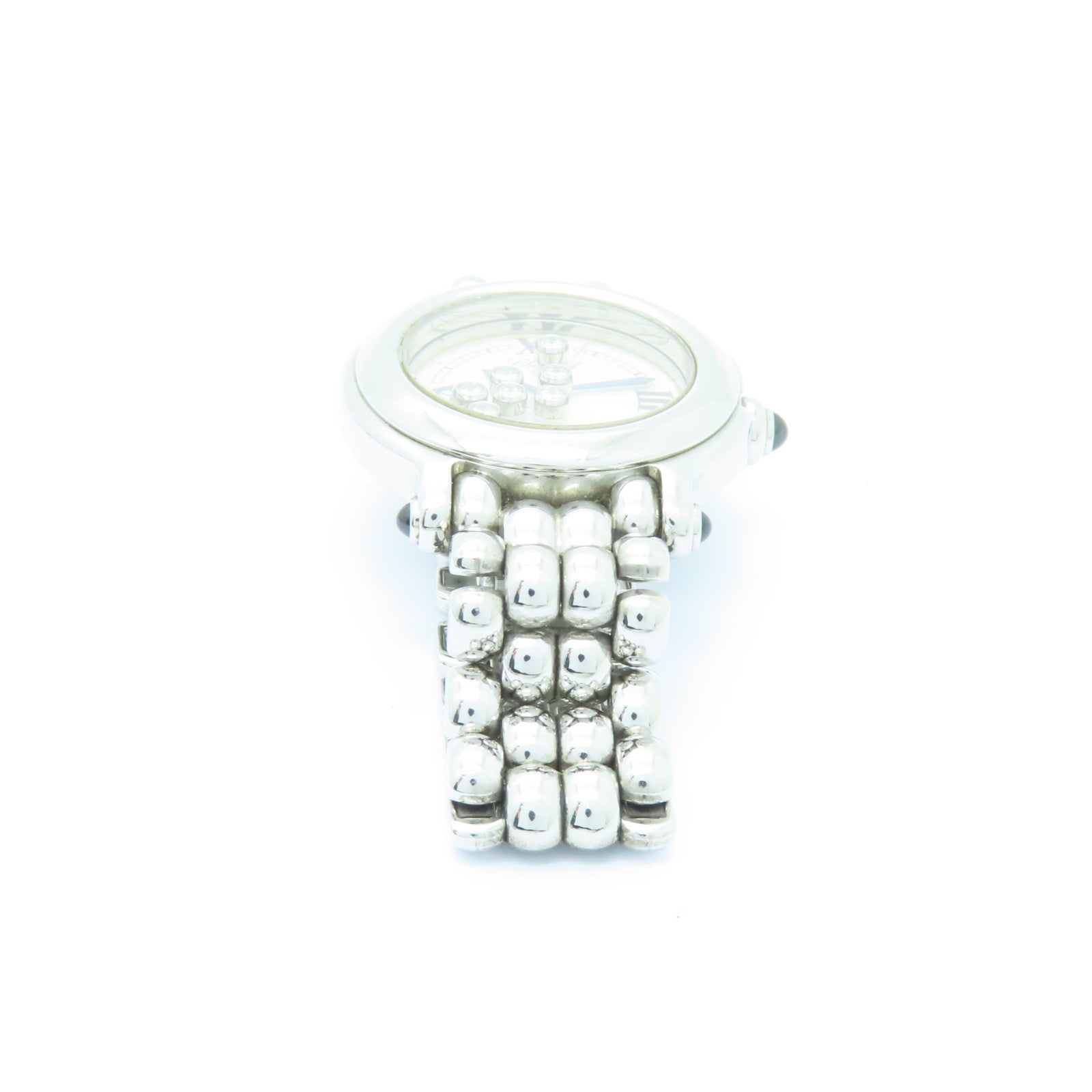Chopard Happy Diamonds不鏽鋼手錶石英機芯白色