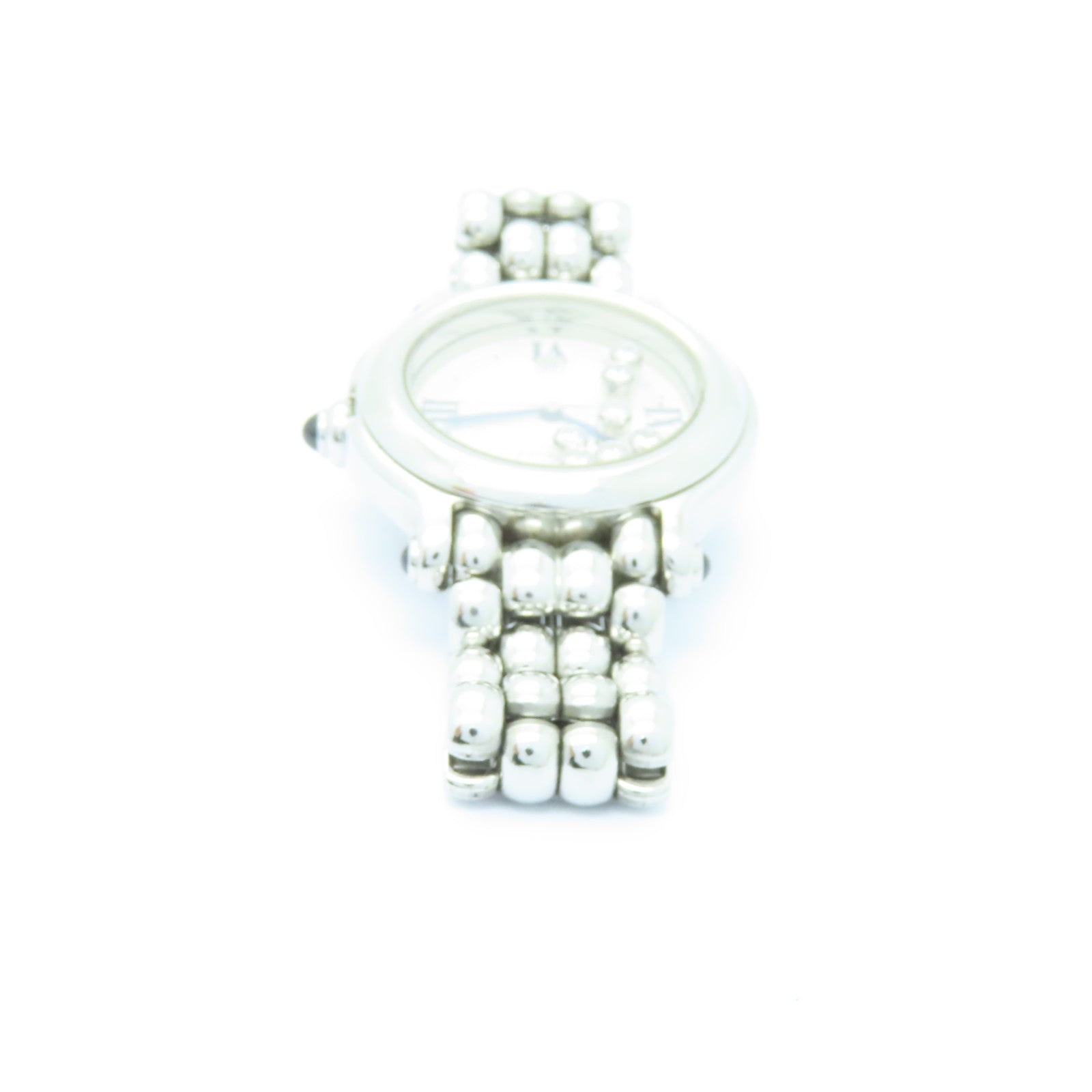 Chopard Happy Diamonds不鏽鋼手錶石英機芯白色