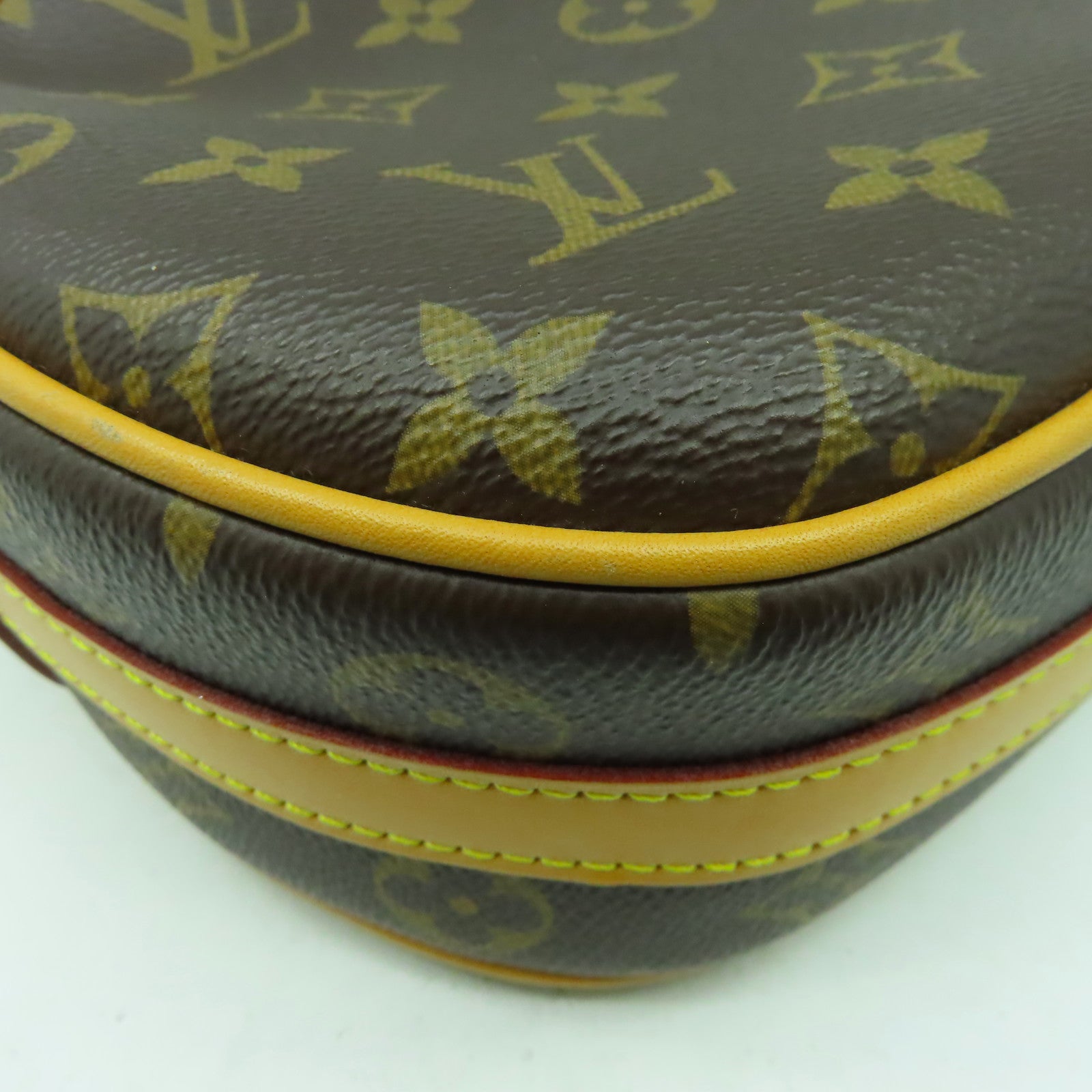 LOUIS VUITTON Monogram Boite Chapeau Souple PM金扣肩背袋啡色