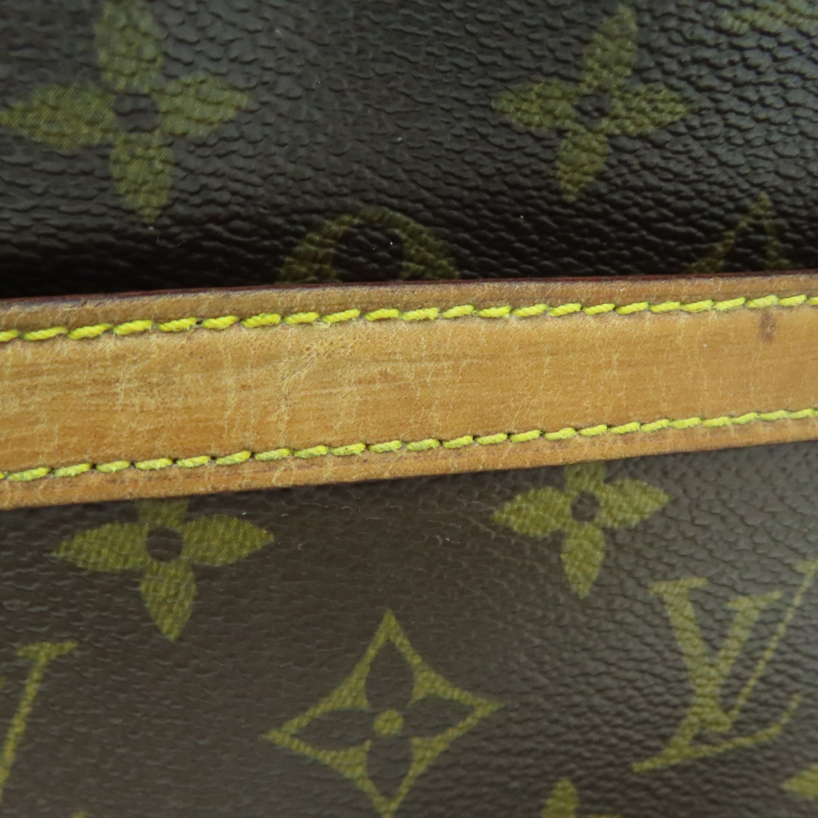 LOUIS VUITTON 【激減優惠】Monogram Reporter金扣肩背袋棕色