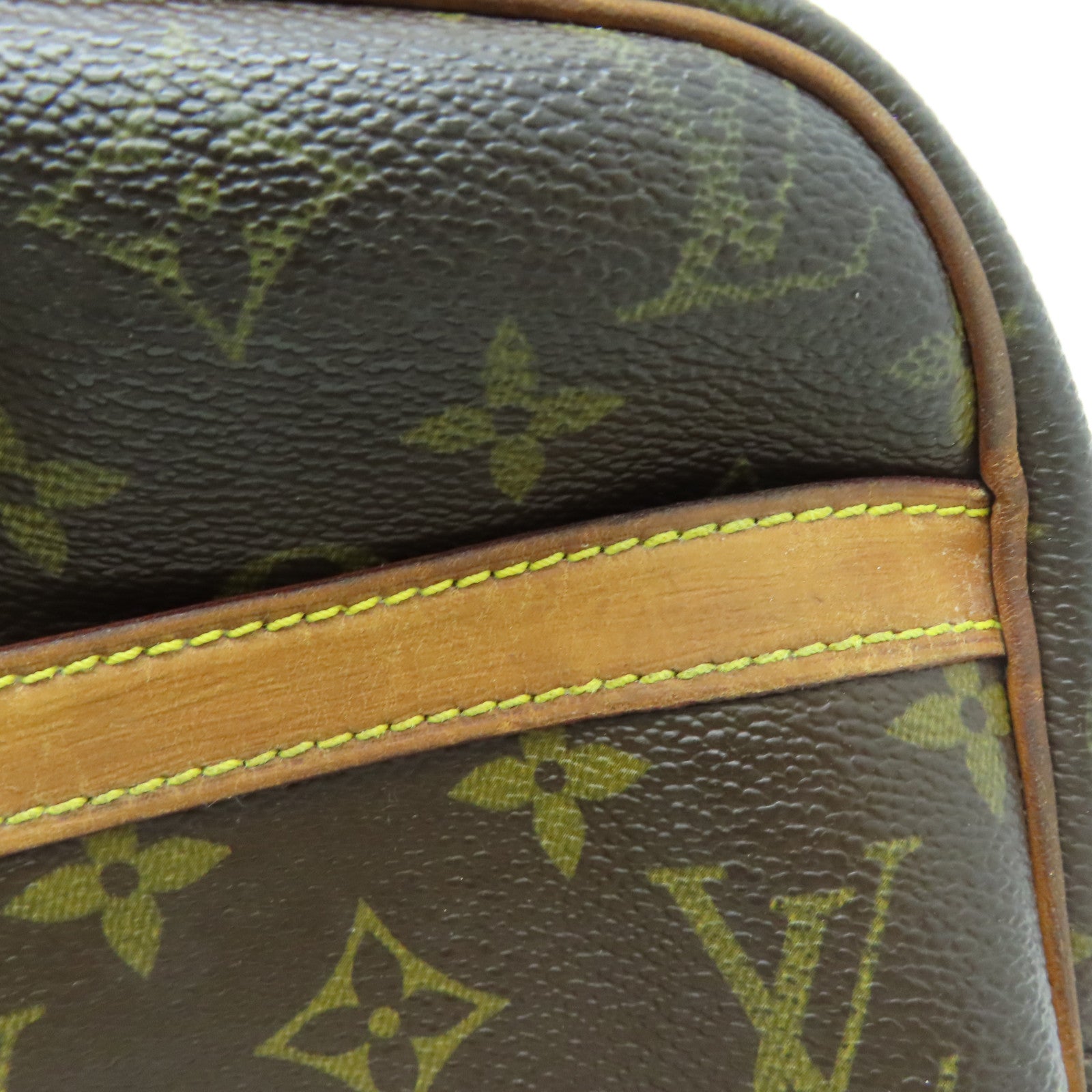 LOUIS VUITTON 【激減優惠】Monogram Reporter金扣肩背袋棕色