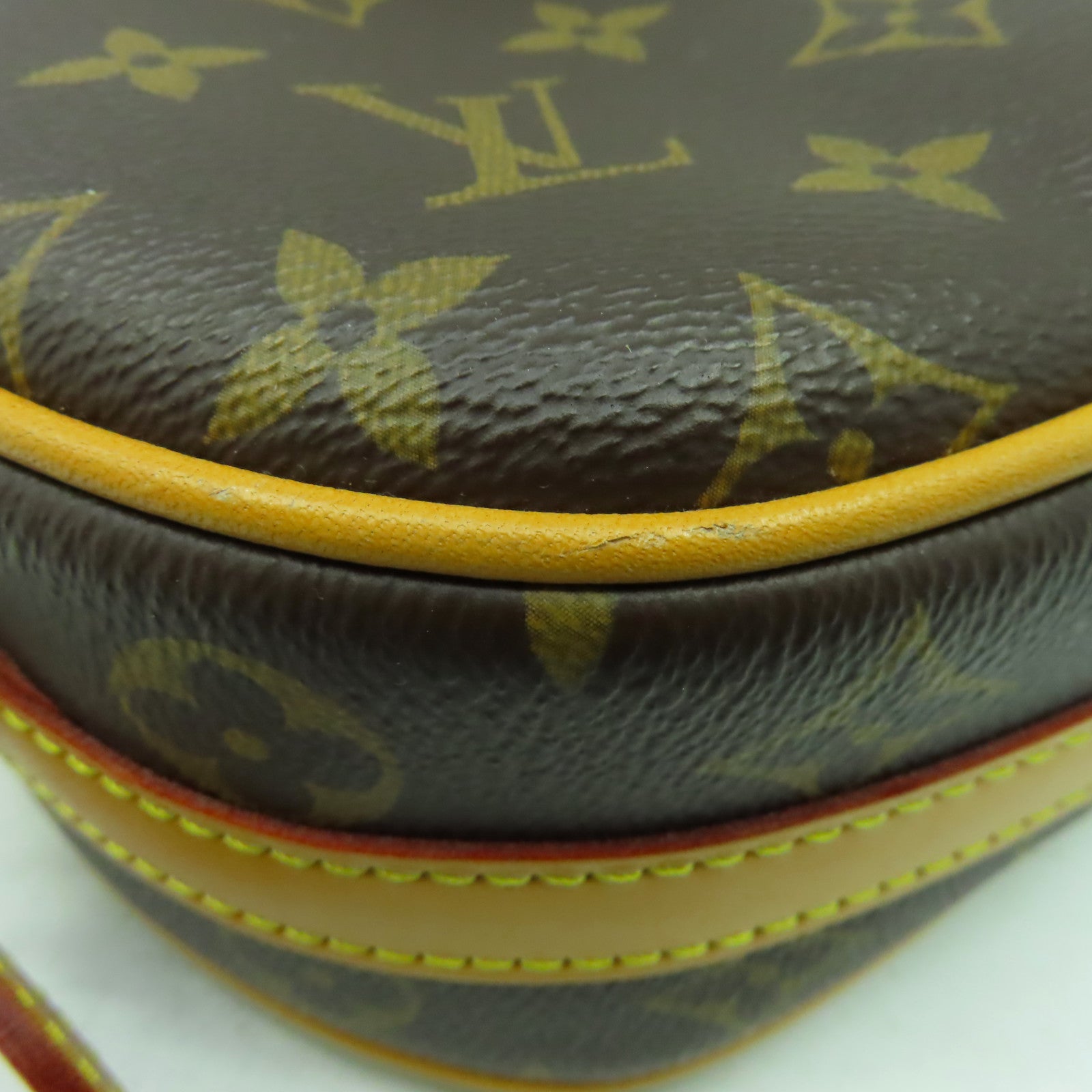 LOUIS VUITTON Monogram Boite Chapeau Souple PM金扣肩背袋啡色