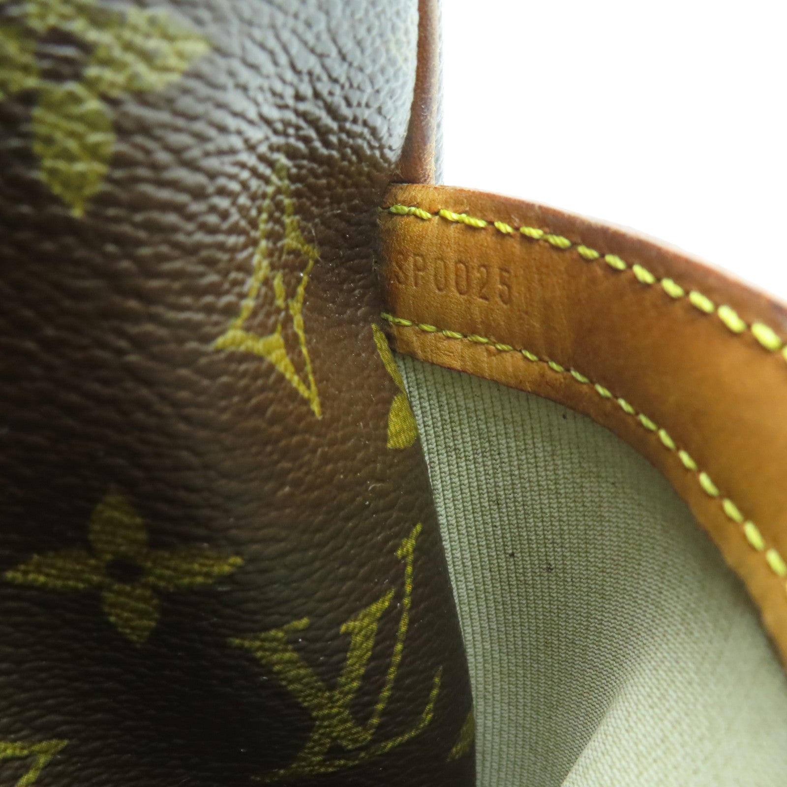 LOUIS VUITTON 【激減優惠】Monogram Reporter金扣肩背袋棕色