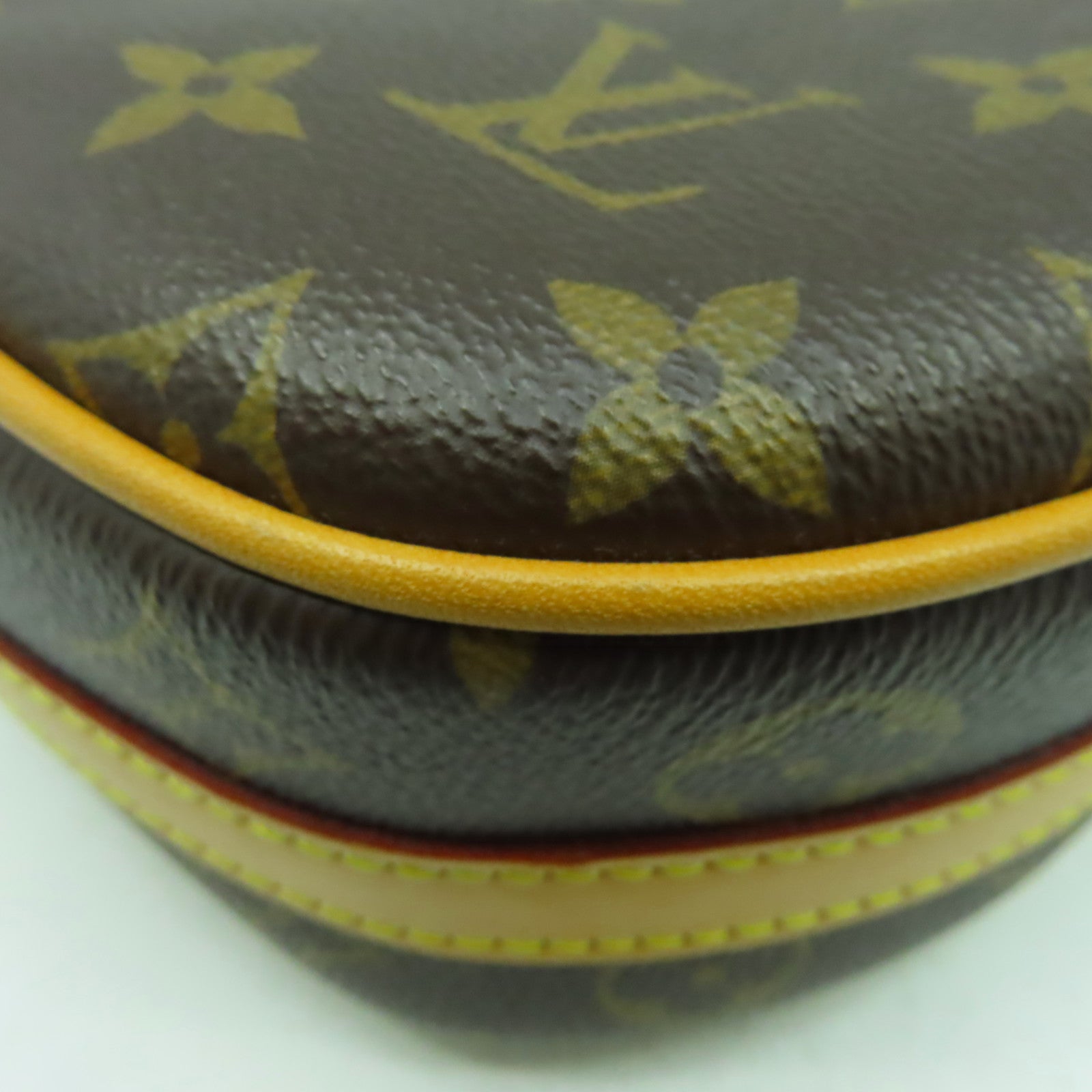 LOUIS VUITTON Monogram Boite Chapeau Souple PM金扣肩背袋啡色