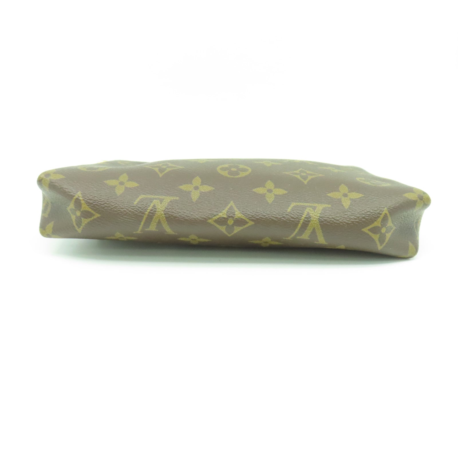 LOUIS VUITTON Monogram Pallas Clutch Bag金扣肩背袋棕色