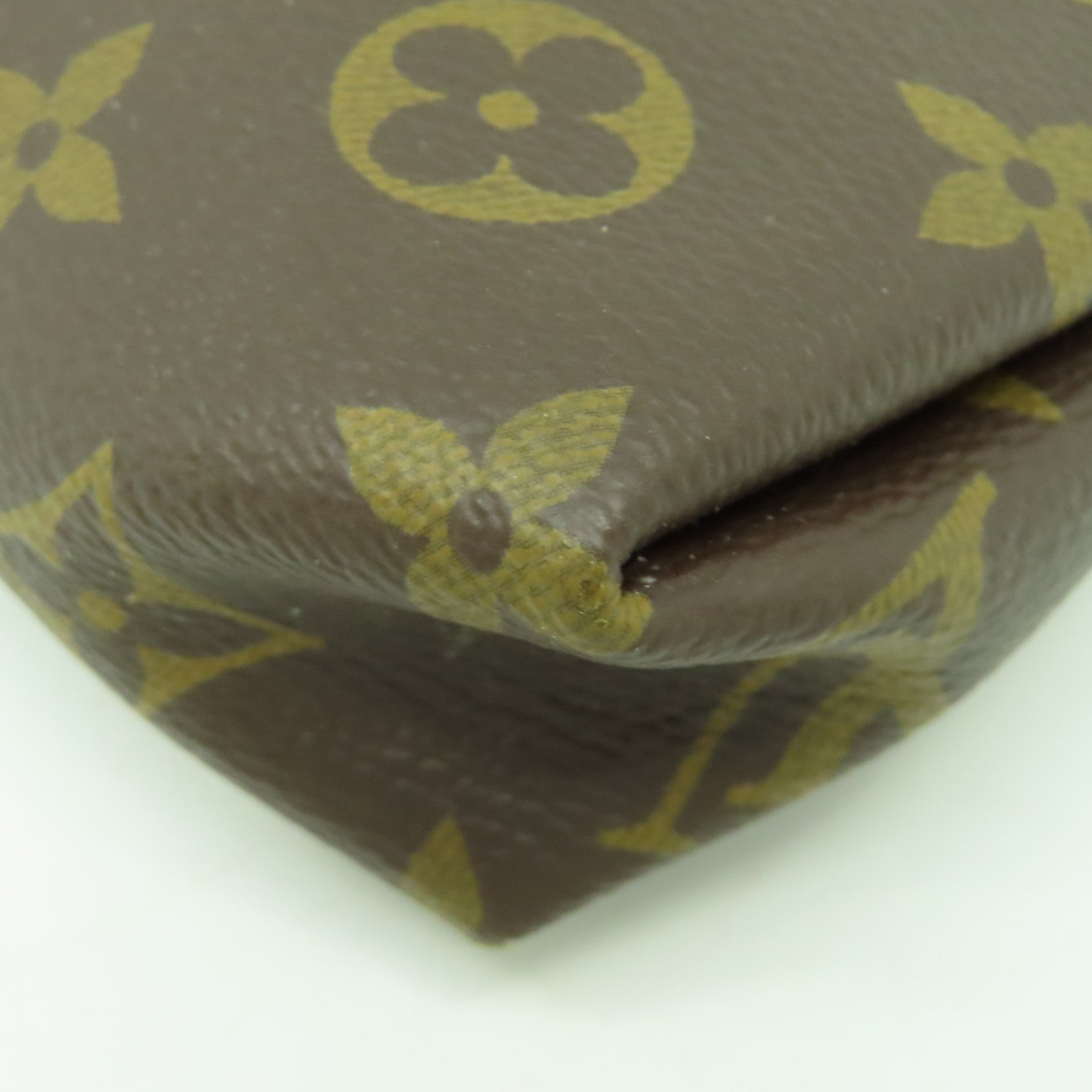 LOUIS VUITTON Monogram Pallas Clutch Bag金扣肩背袋棕色