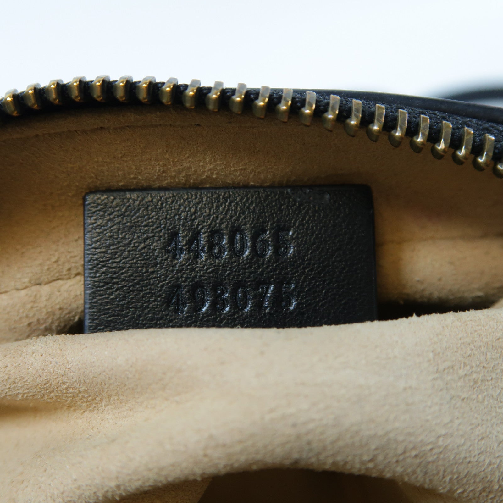 GUCCI 牛皮皮革GG Marmont Mini金扣肩背袋黑色