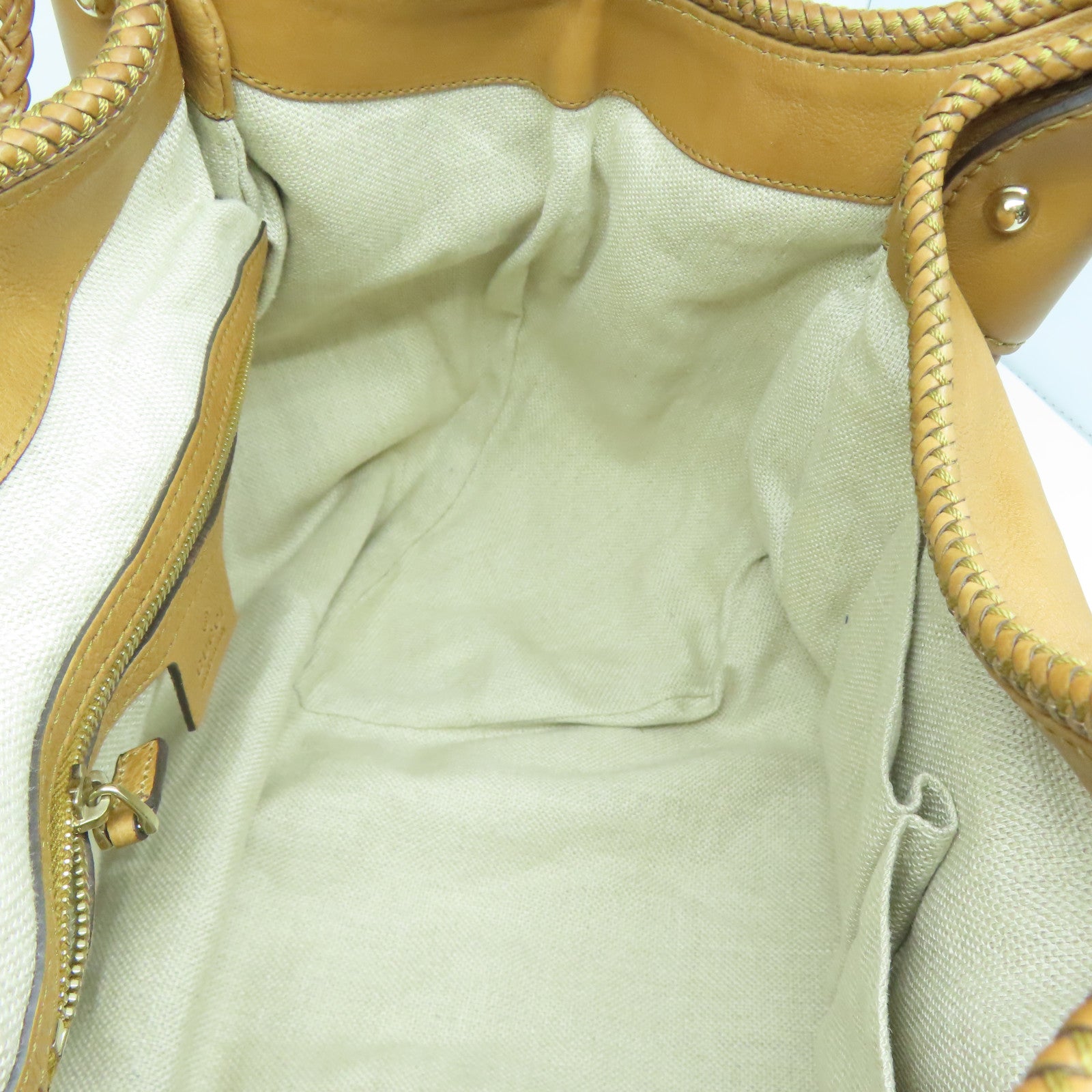 GUCCI 牛皮皮革Shoulder Tote金扣肩背袋啡色