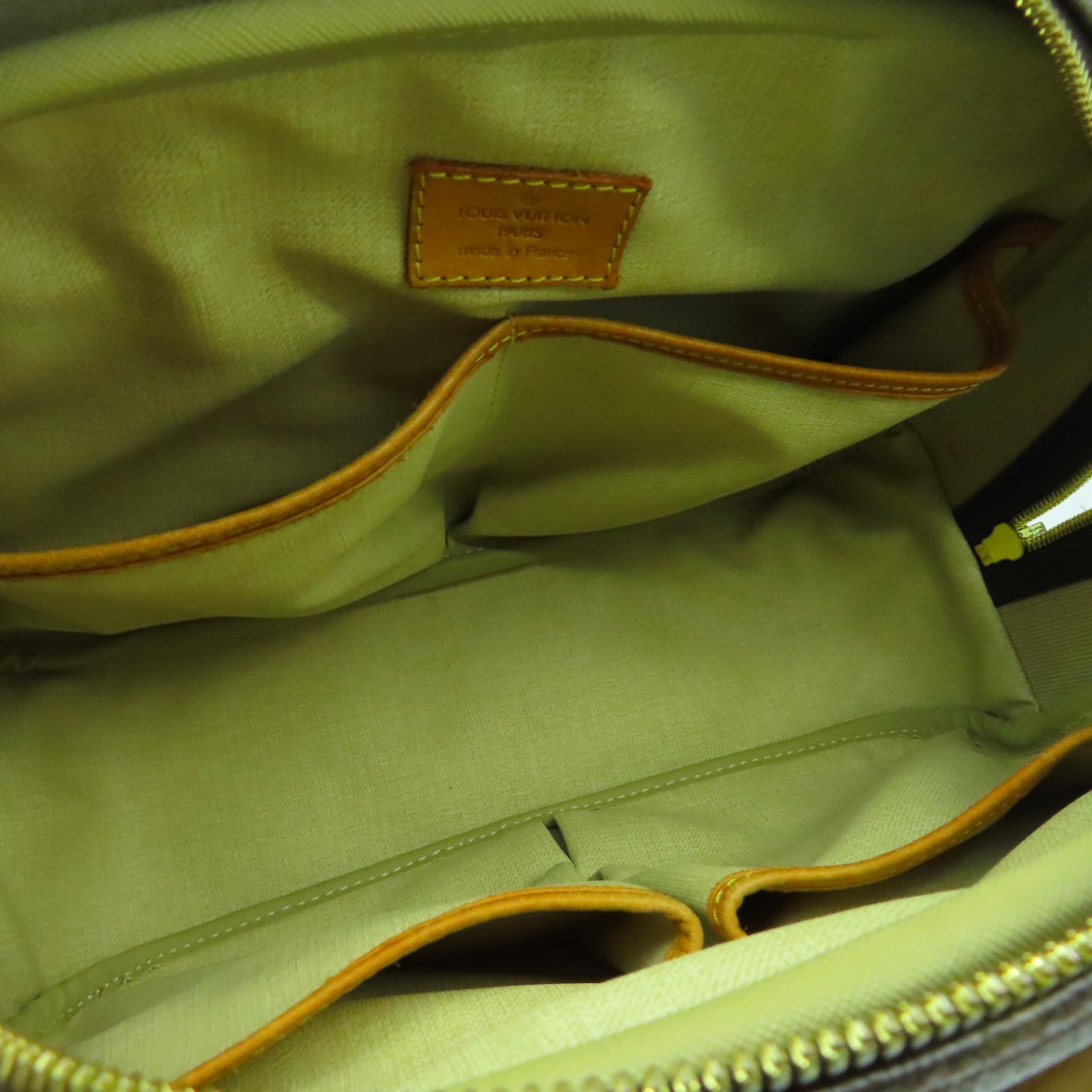 LOUIS VUITTON Monogram Trouville金扣手挽袋啡色