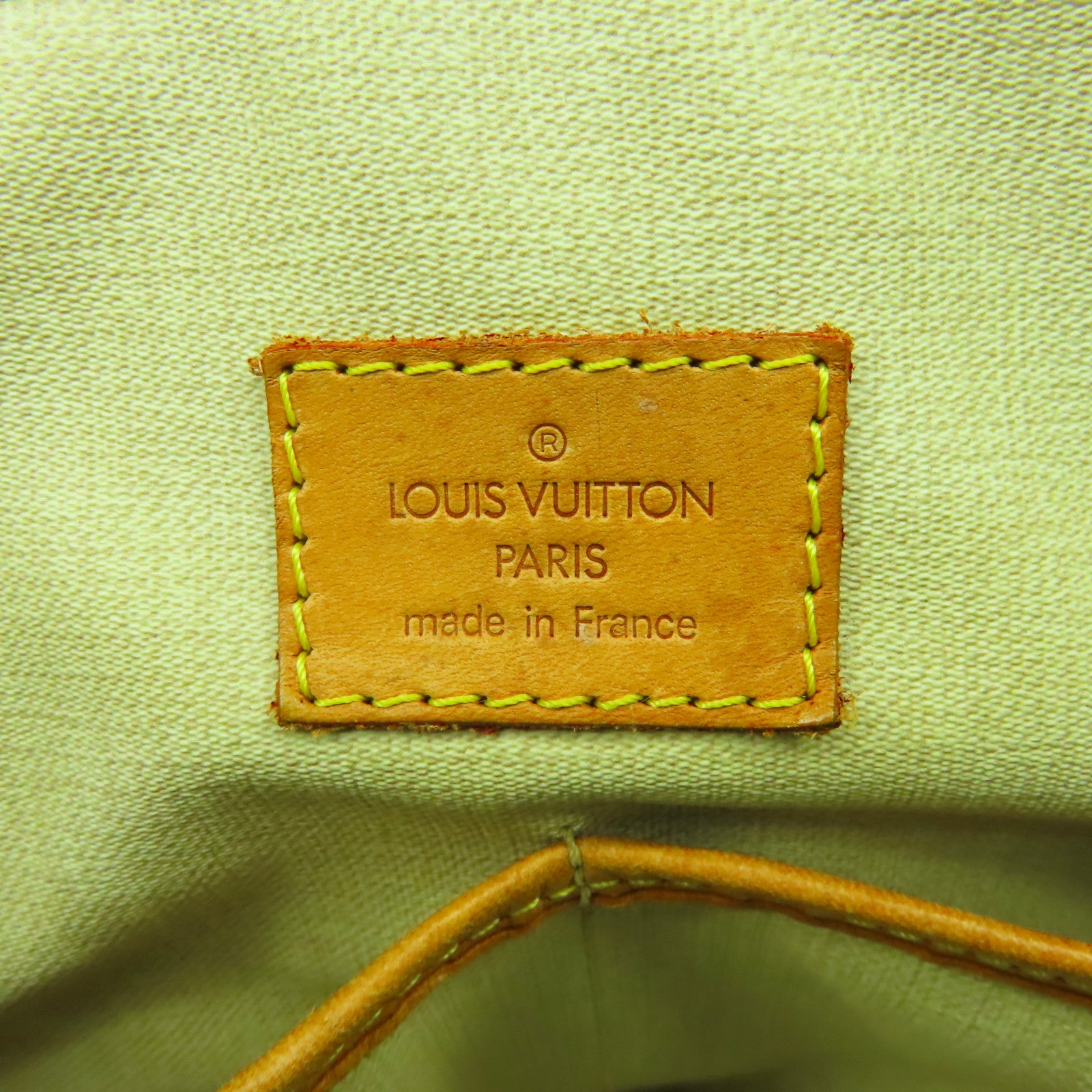 LOUIS VUITTON Monogram Trouville金扣手挽袋啡色