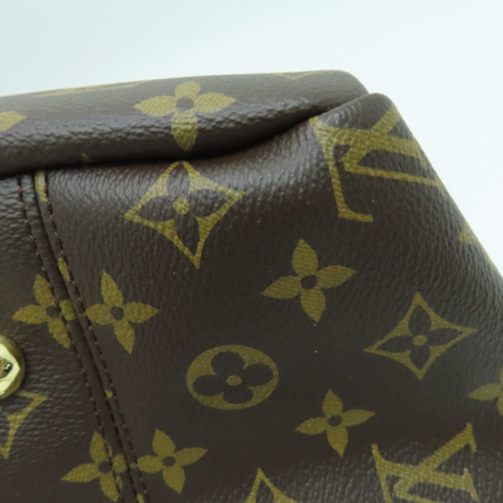 LOUIS VUITTON 【激減優惠】Monogram Artsy  MM肩背袋金扣啡色