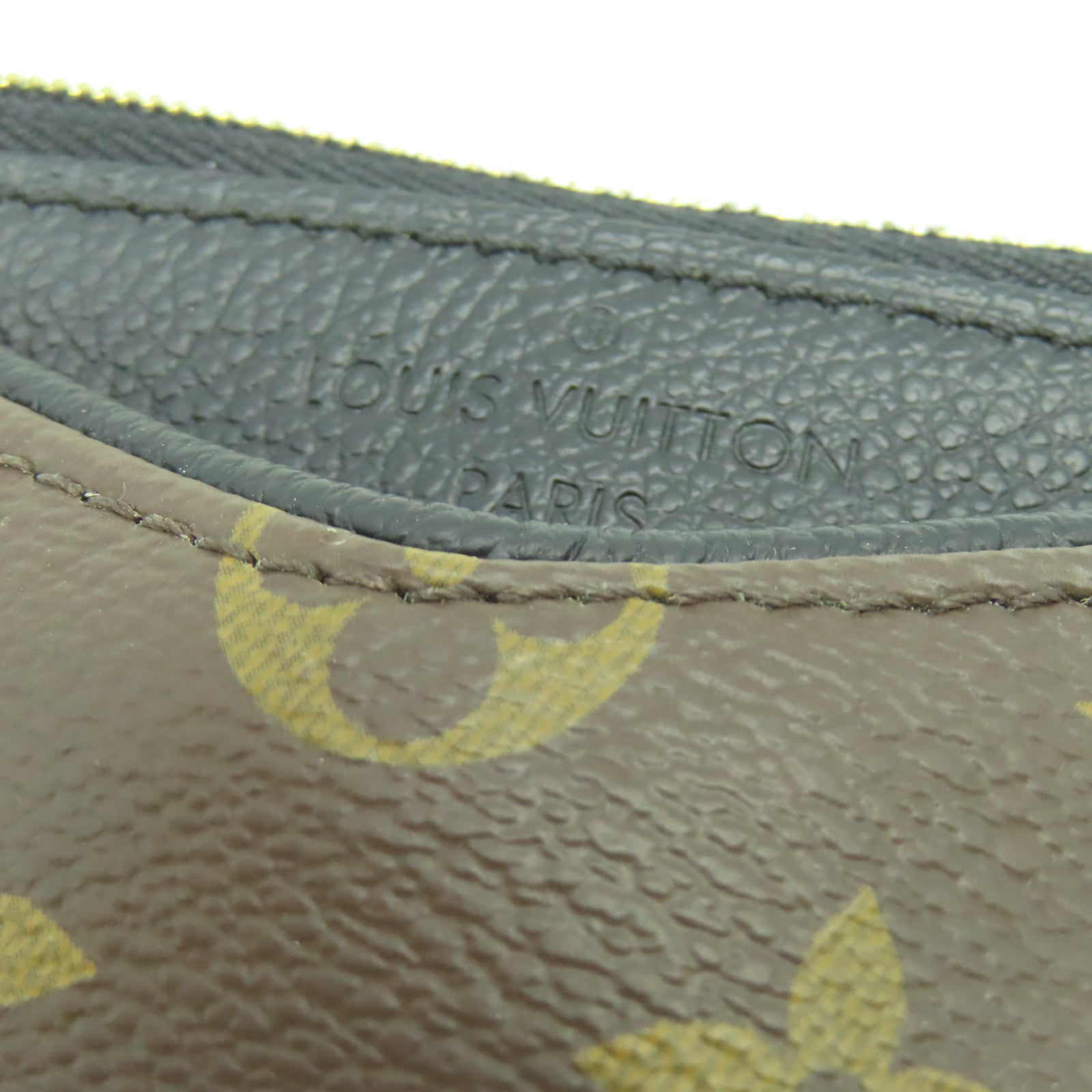LOUIS VUITTON Monogram Pallas Clutch Bag金扣肩背袋棕色
