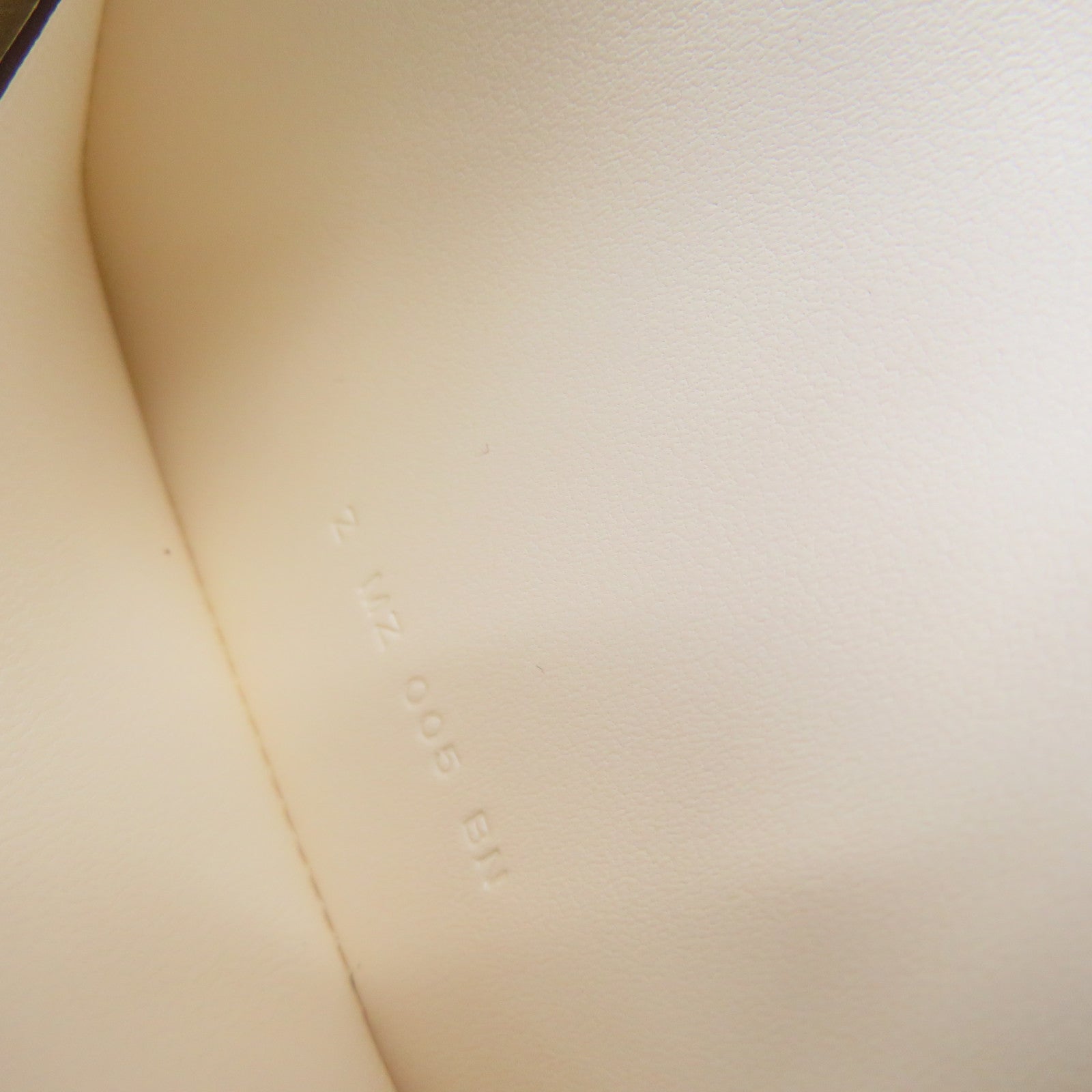 HERMES 【激减优惠】Epsom皮革Costance Slim银扣腰包米白色