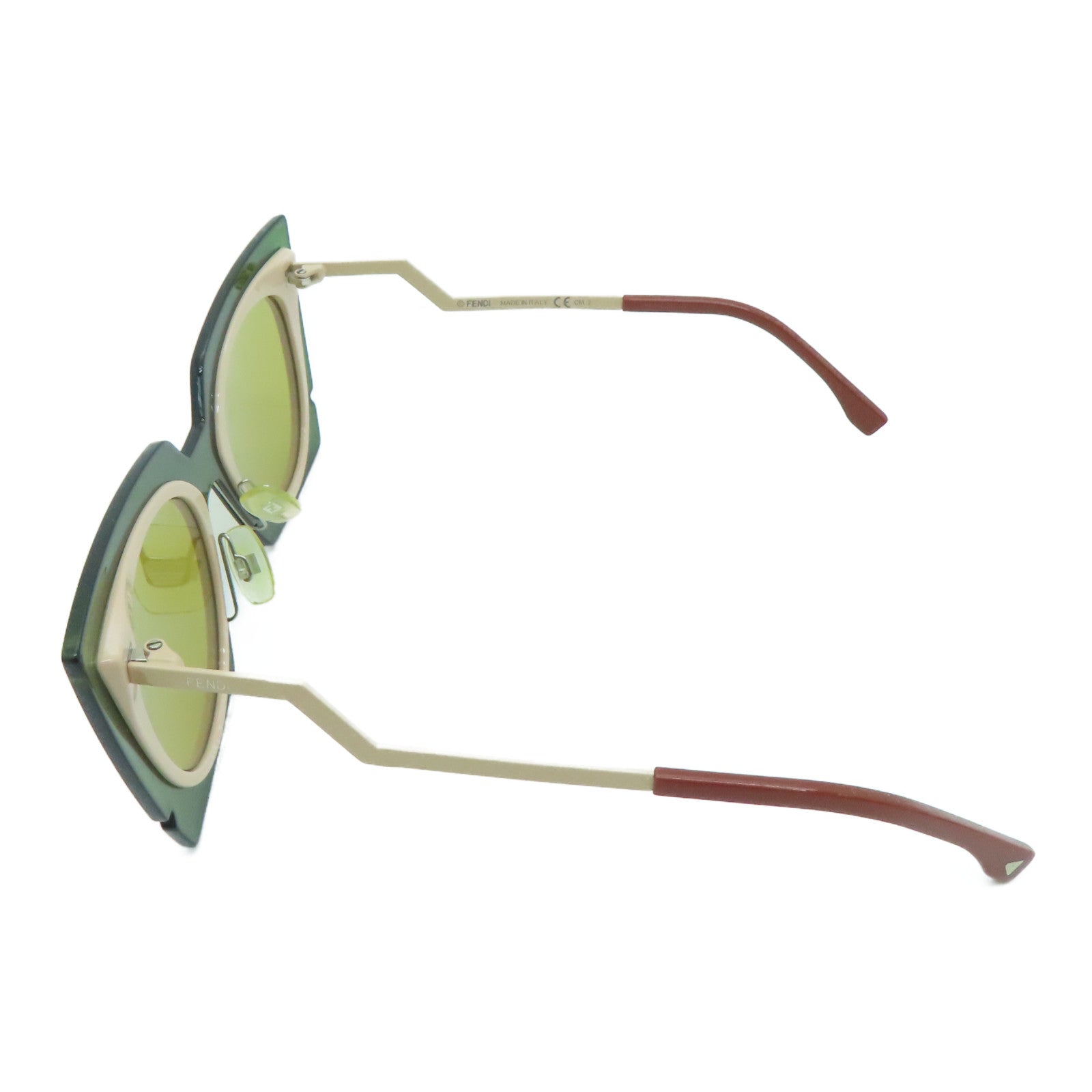 FENDI PVC Sunglasses Sunglasses Gold