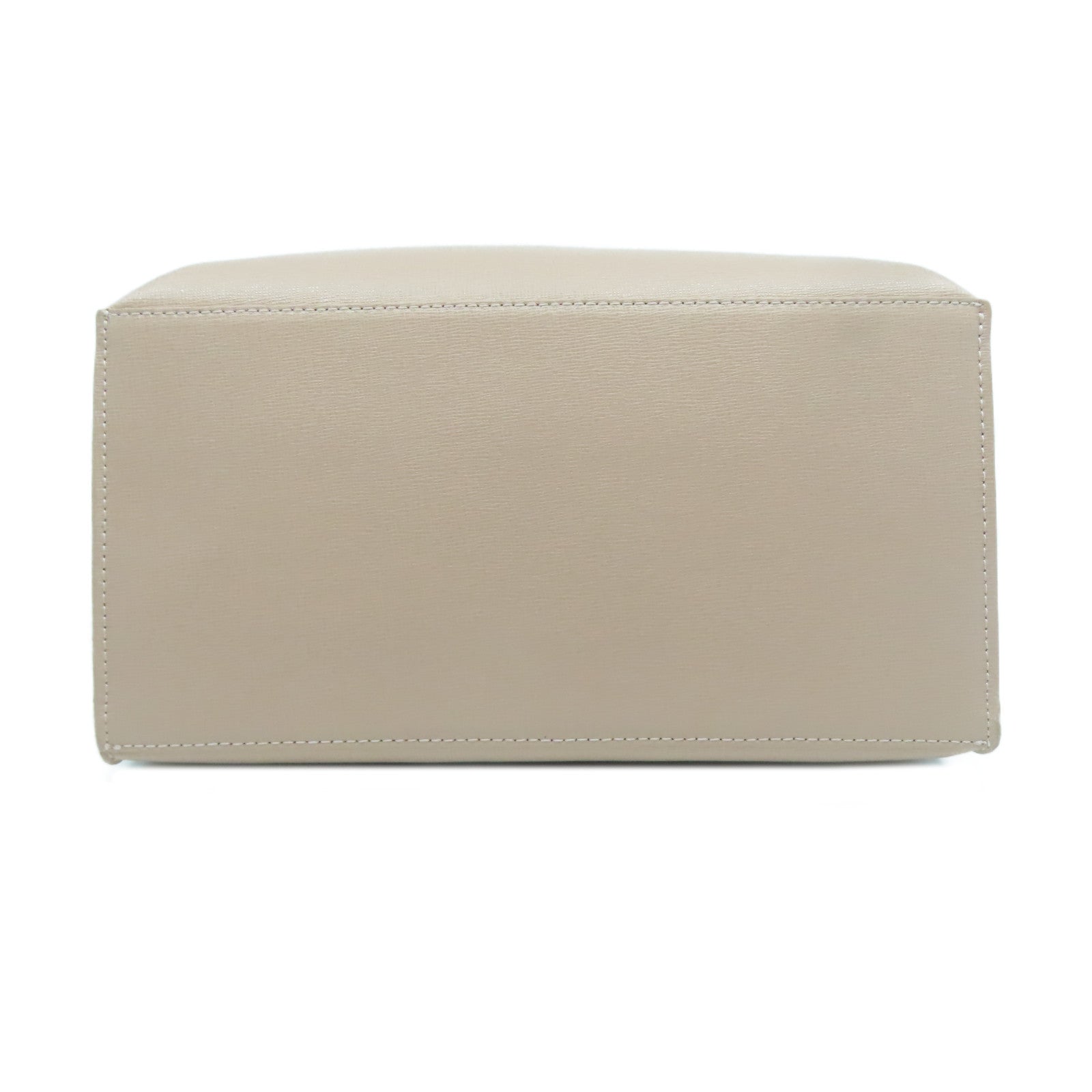 Furla 牛皮皮革Handbag金扣手挽袋粉紅色