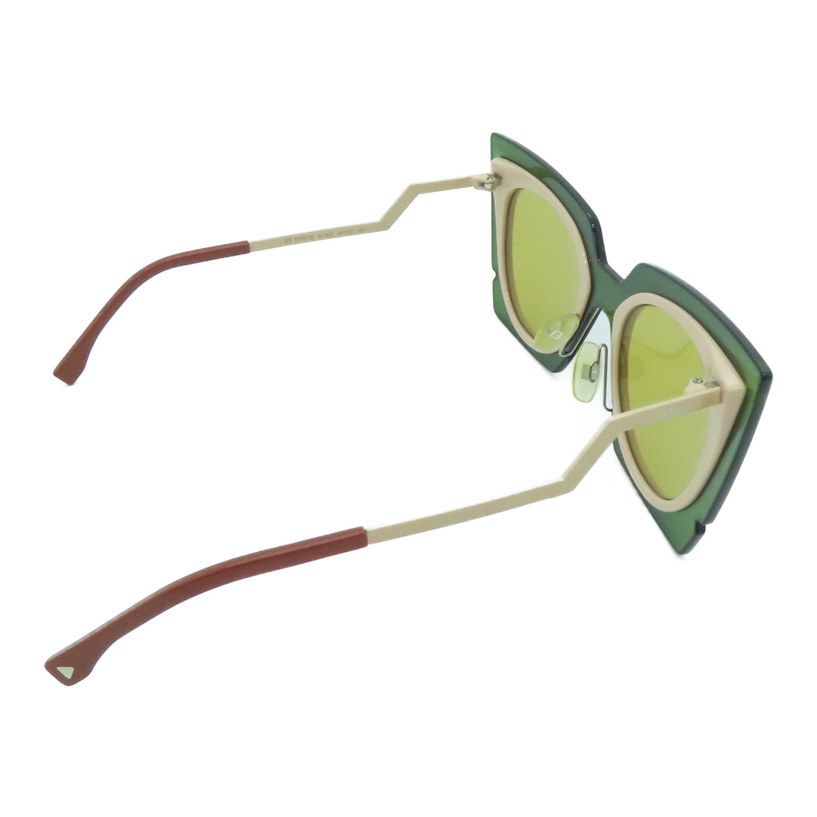 FENDI PVC Sunglasses Sunglasses Gold