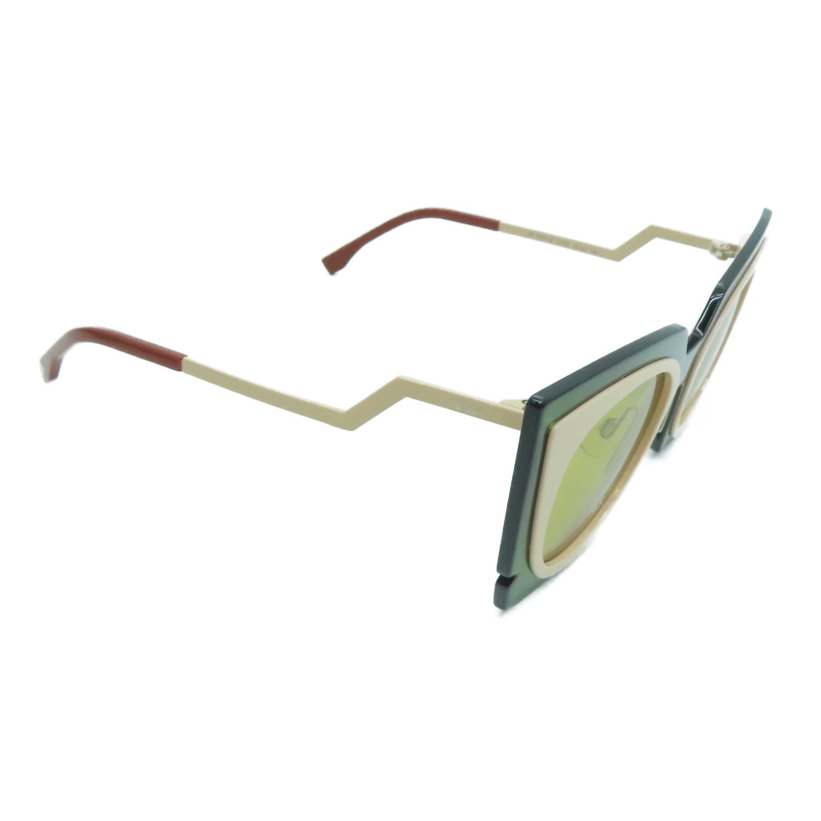 FENDI PVC Sunglasses Sunglasses Gold